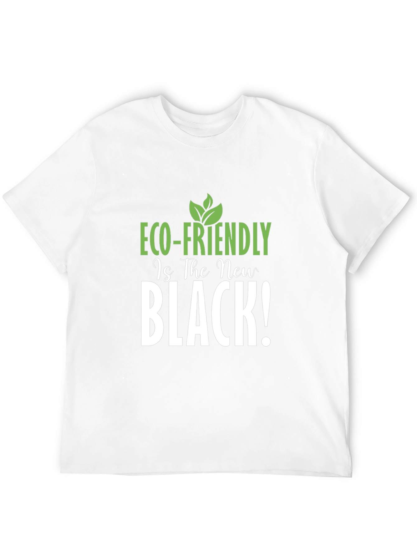 Eco-Friendly New Black T-Shirt