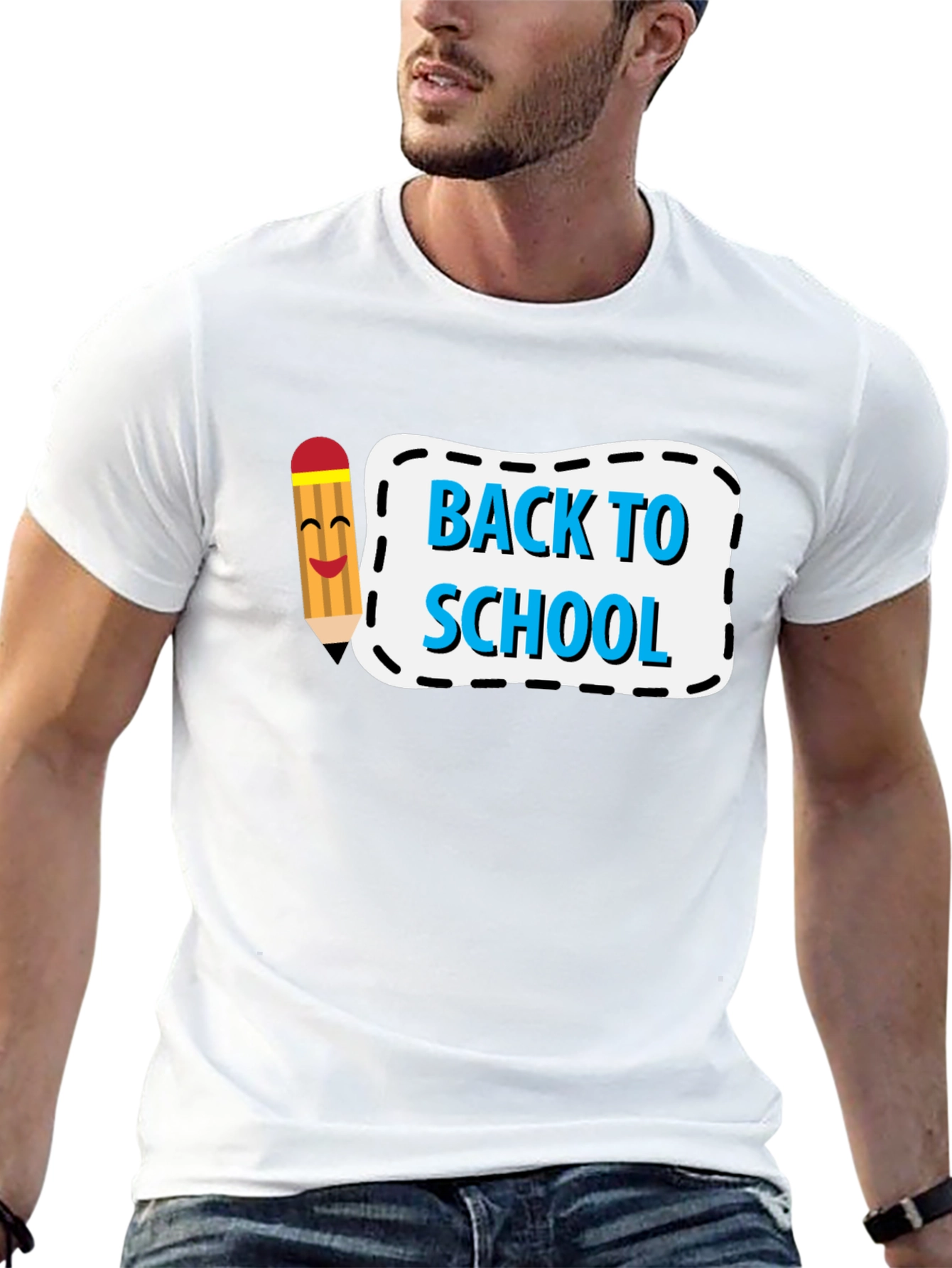 Back to School T-Shirt - Cute Pencil Graphic Tee