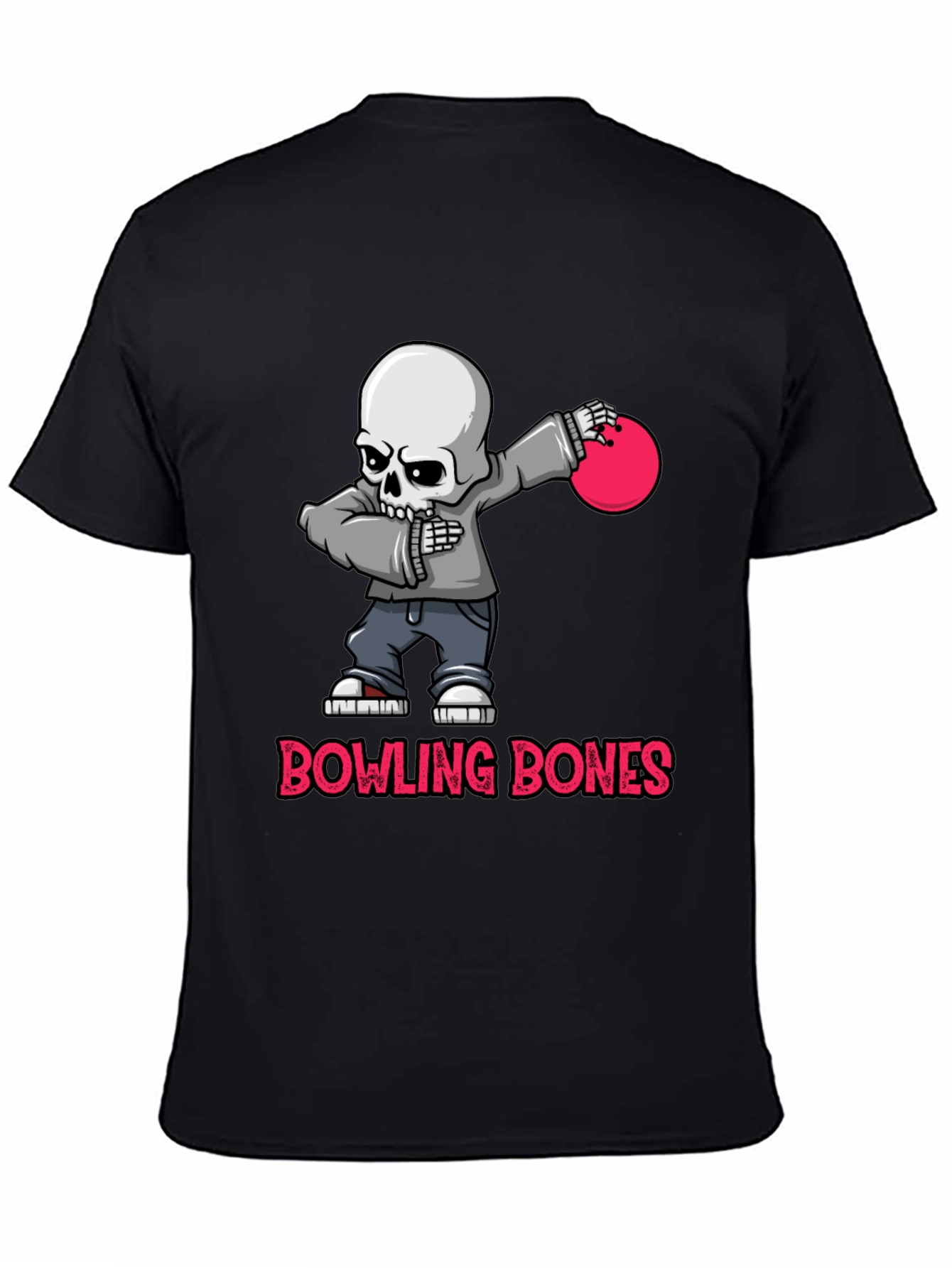 Bowling Bones Skeleton T-Shirt