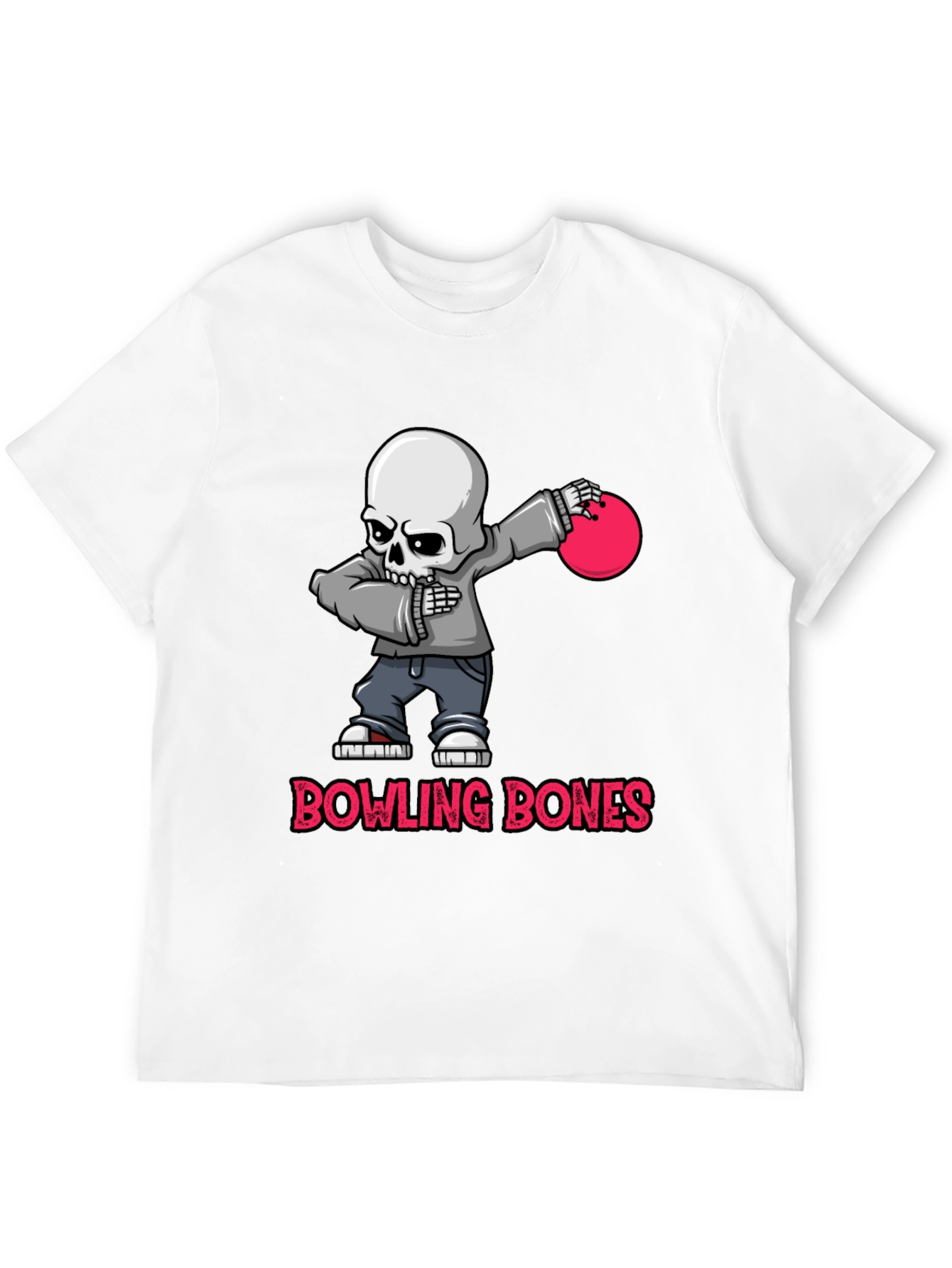 Bowling Bones Skeleton T-Shirt