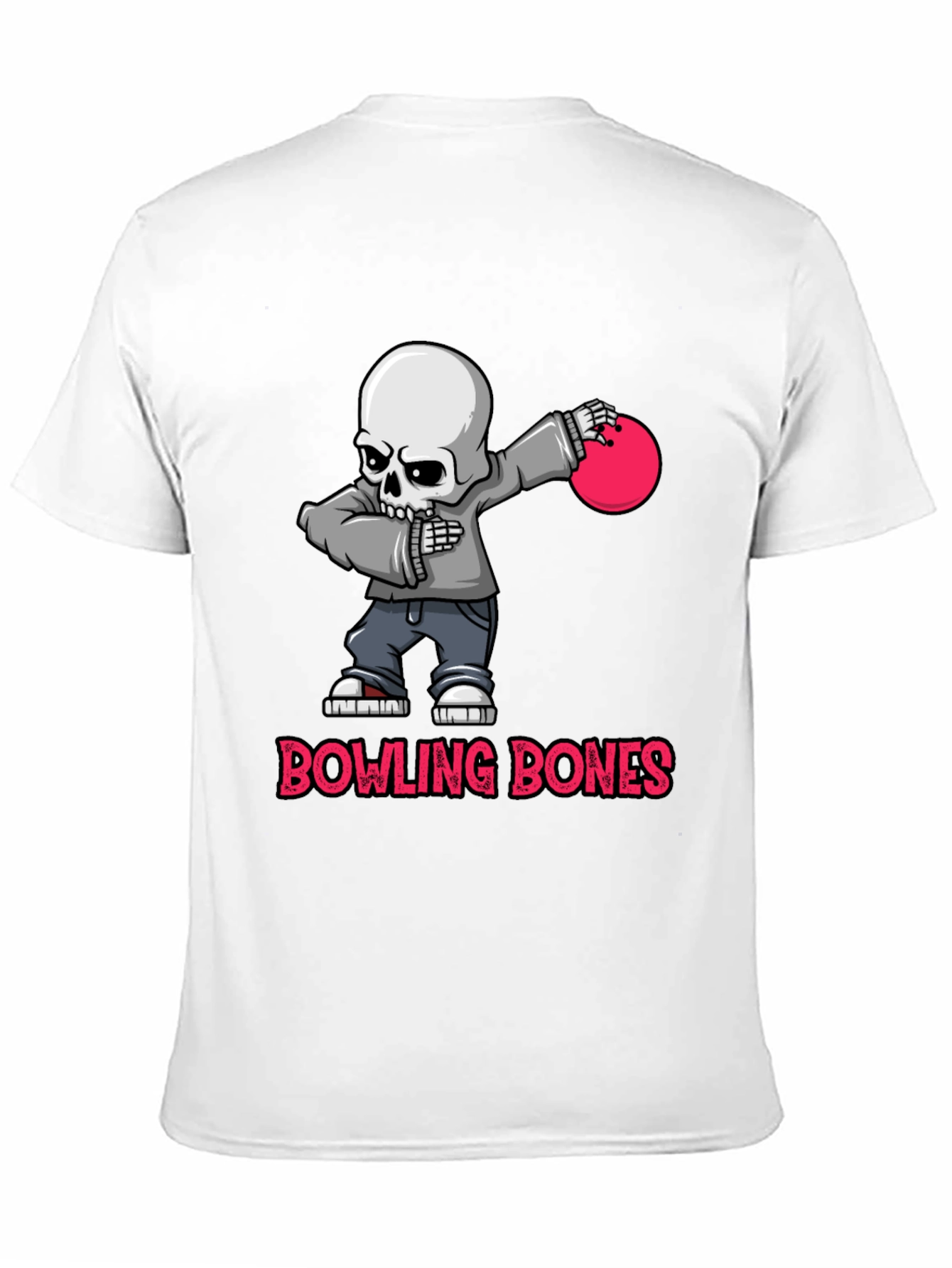 Bowling Bones Skeleton T-Shirt