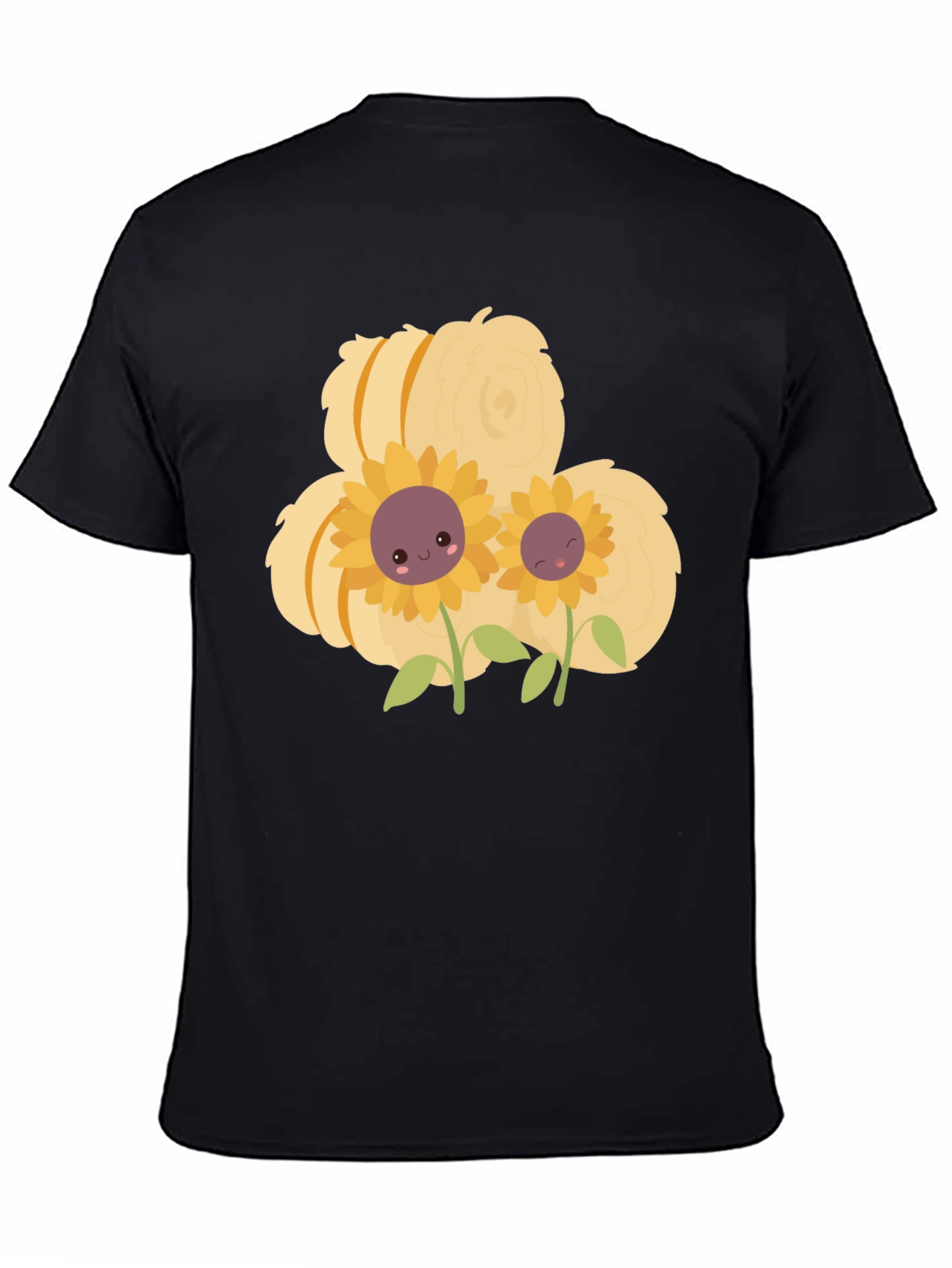 Cute Cartoon Sunflower T-Shirt