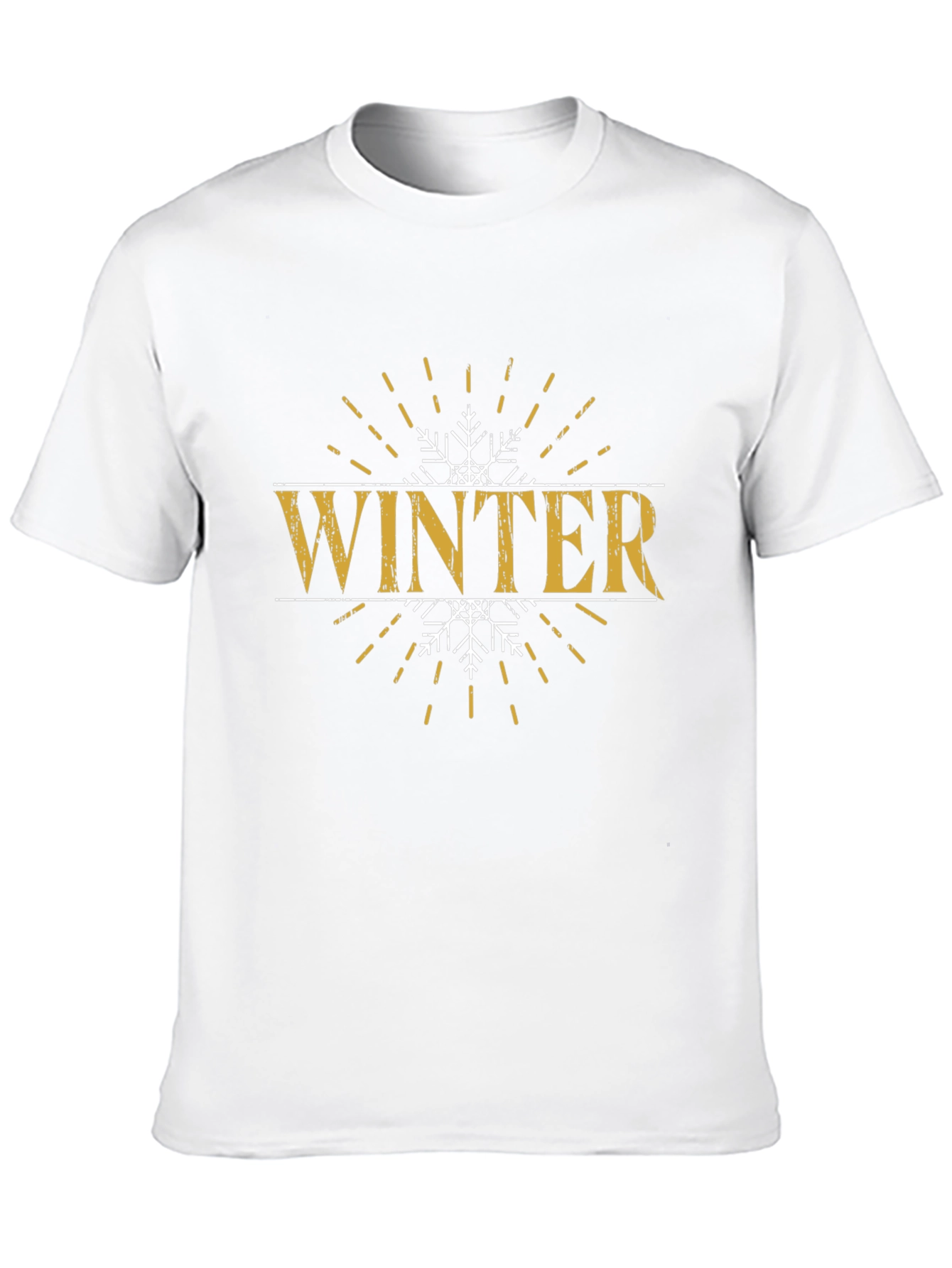 Winter Snowflake Graphic T-Shirt