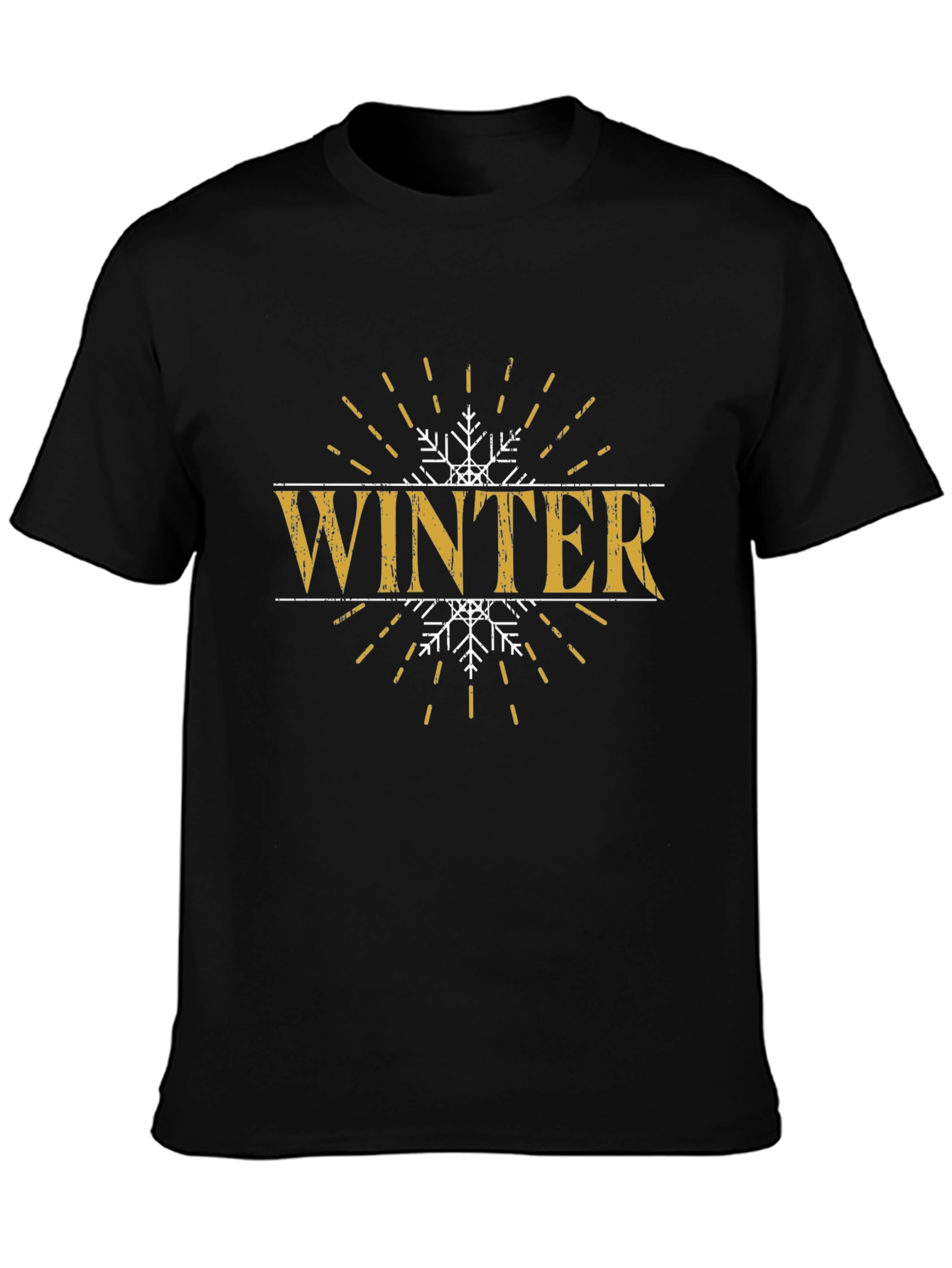 Winter Snowflake Graphic T-Shirt