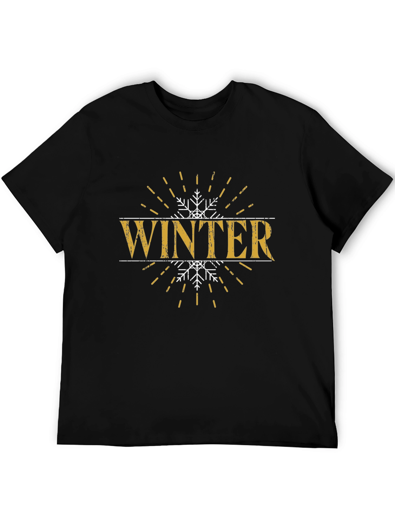 Winter Snowflake Graphic T-Shirt