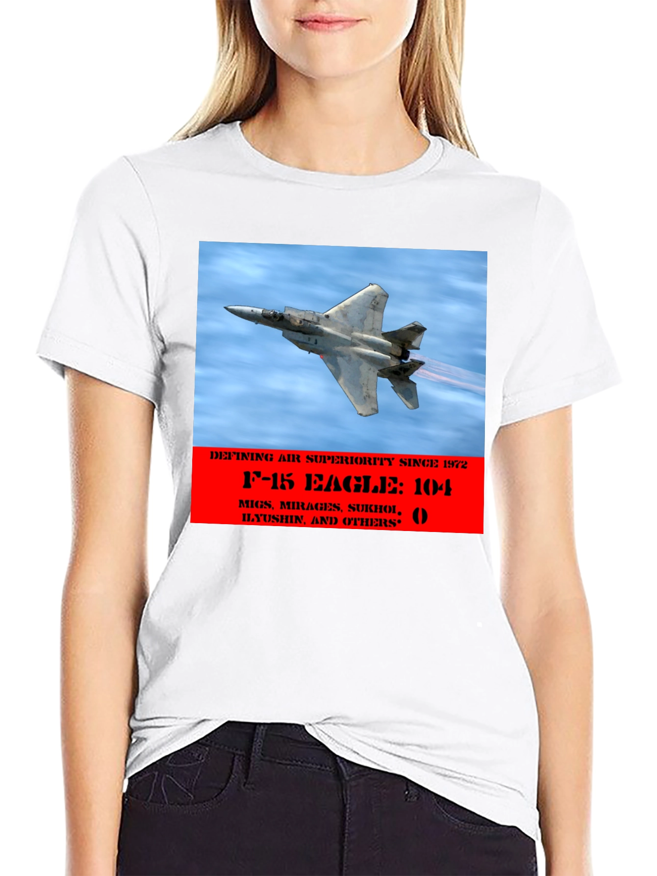 F-15 Eagle Air Superiority Black T-Shirt