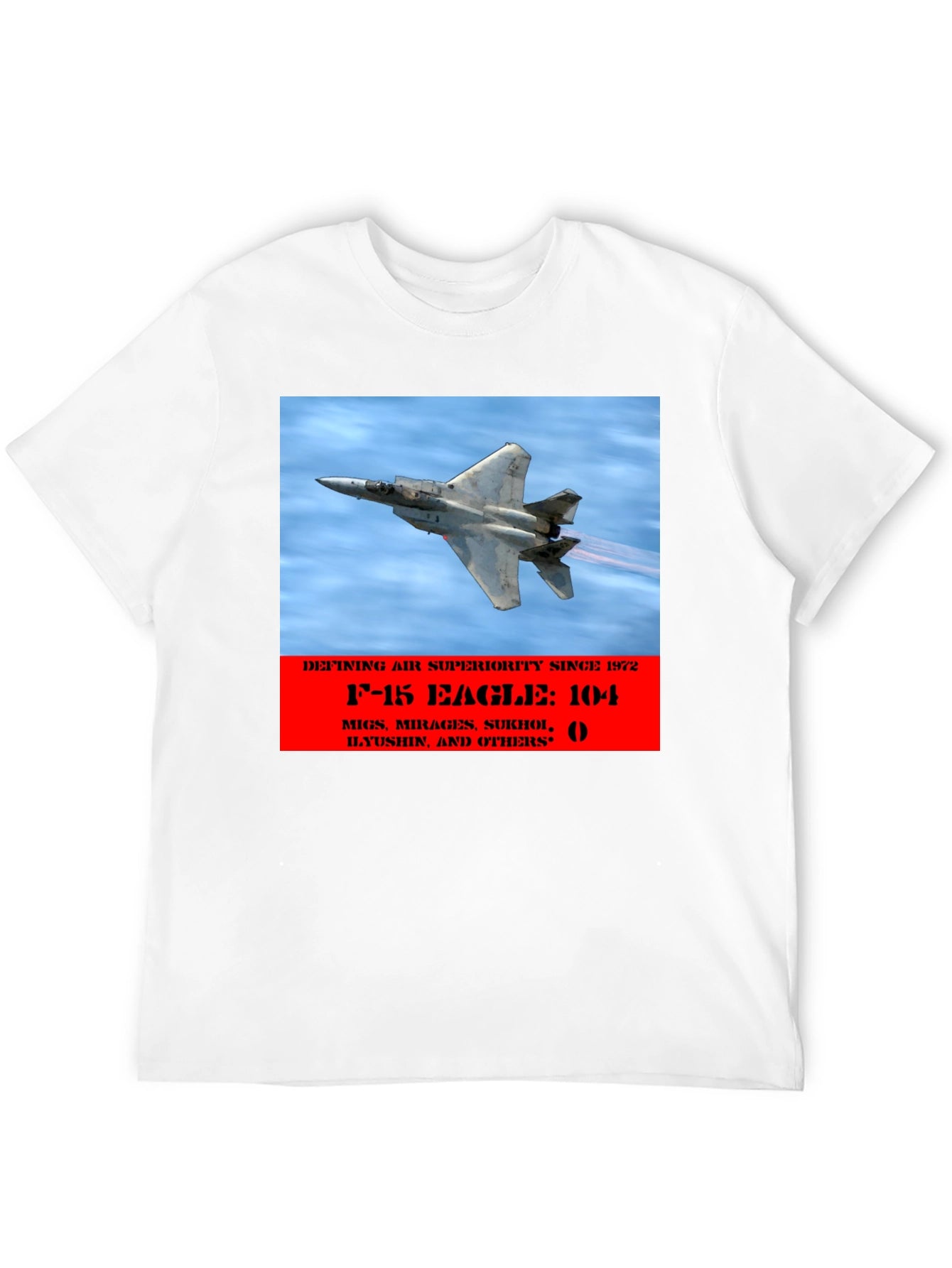 F-15 Eagle Air Superiority Black T-Shirt