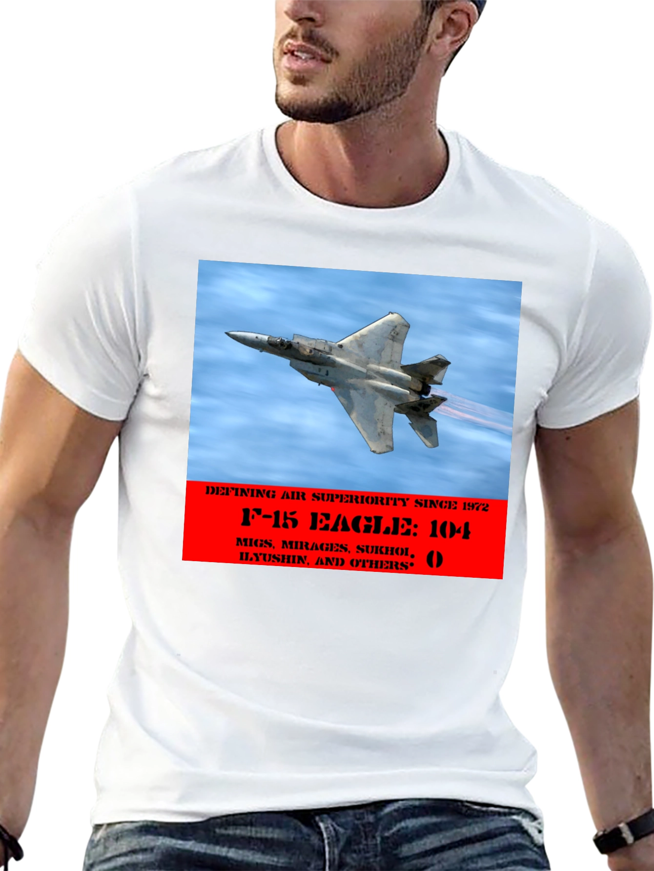 F-15 Eagle Air Superiority Black T-Shirt
