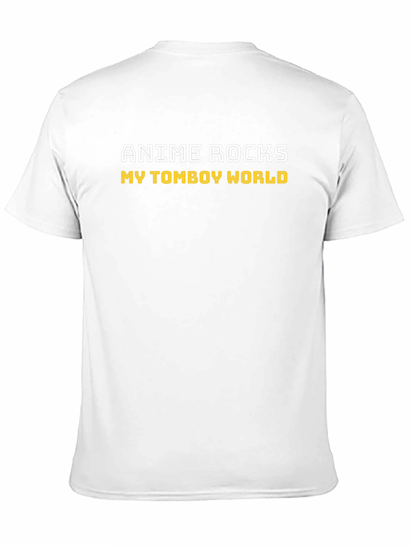Anime Rocks My Tomboy World Graphic Tee