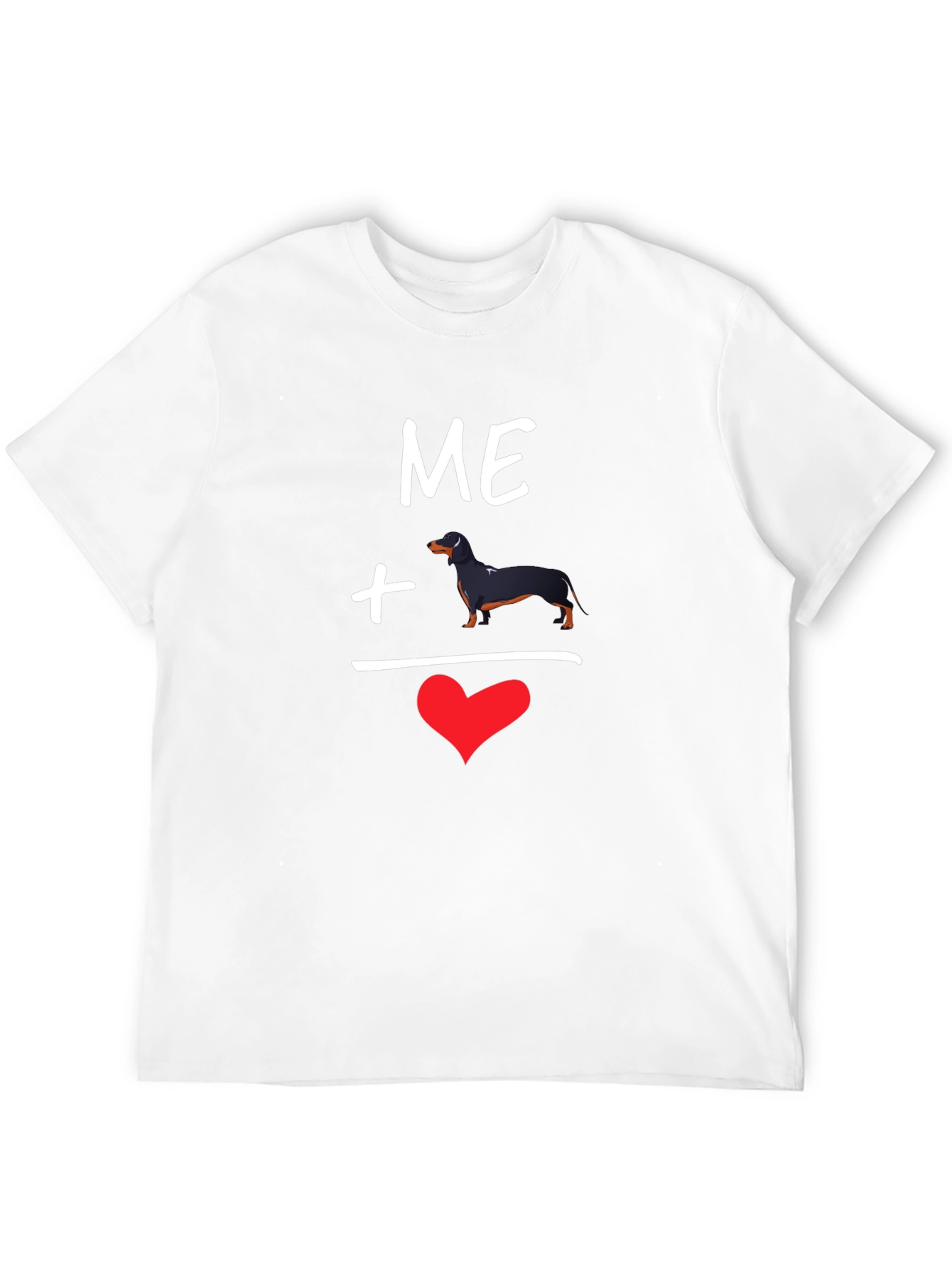 Me Plus Dachshund Love T-Shirt