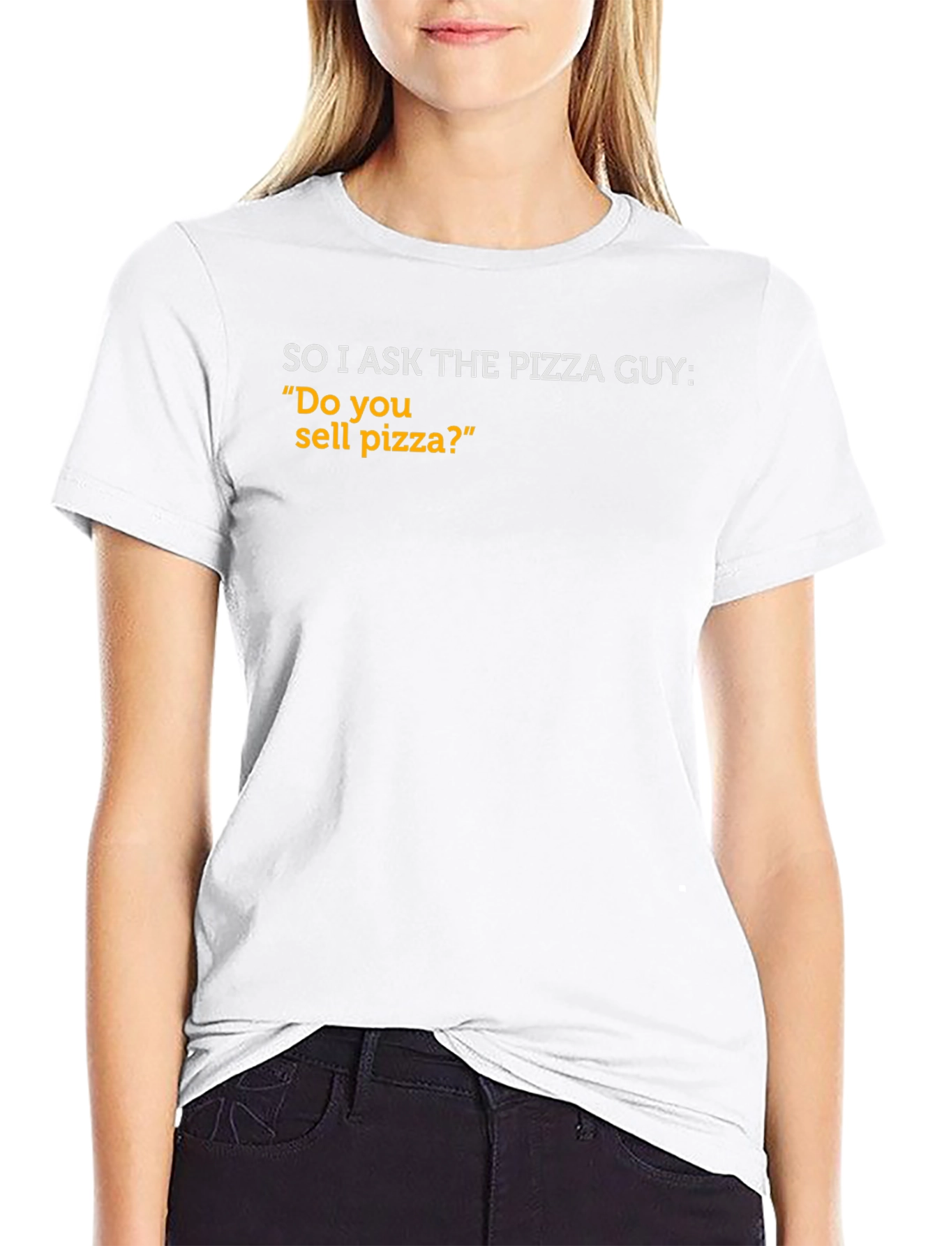Funny Pizza Guy T-Shirt