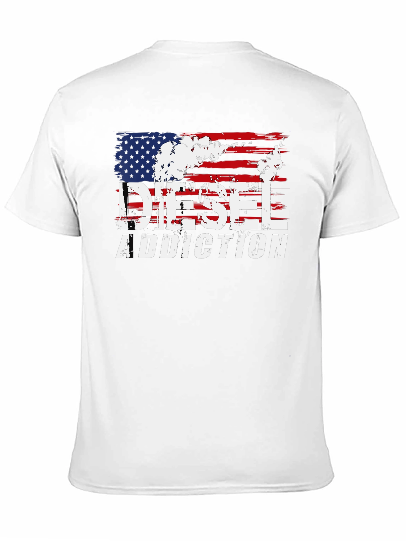 Diesel Addiction Patriotic Graphic T-Shirt