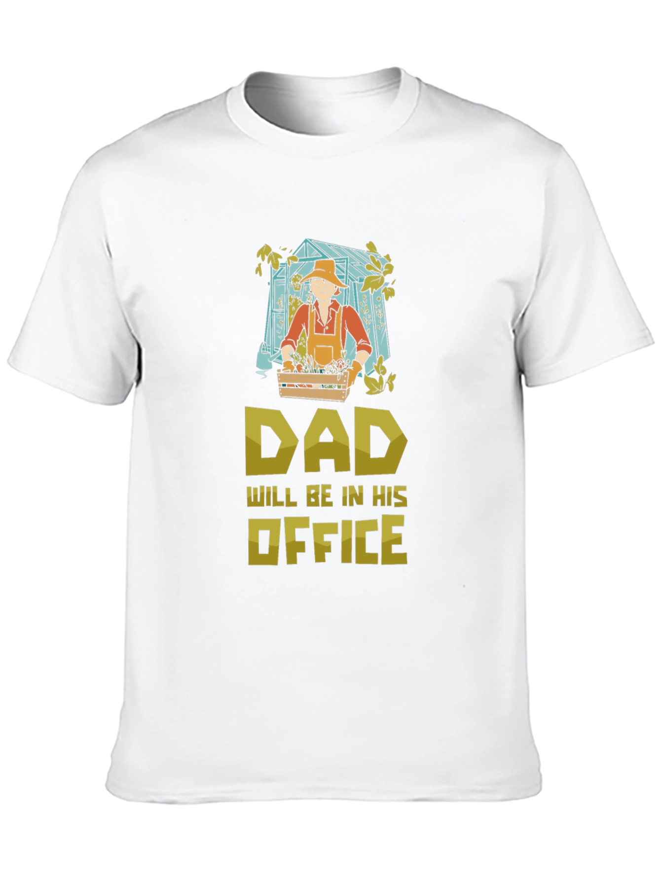 Dads Office Gardening T-Shirt