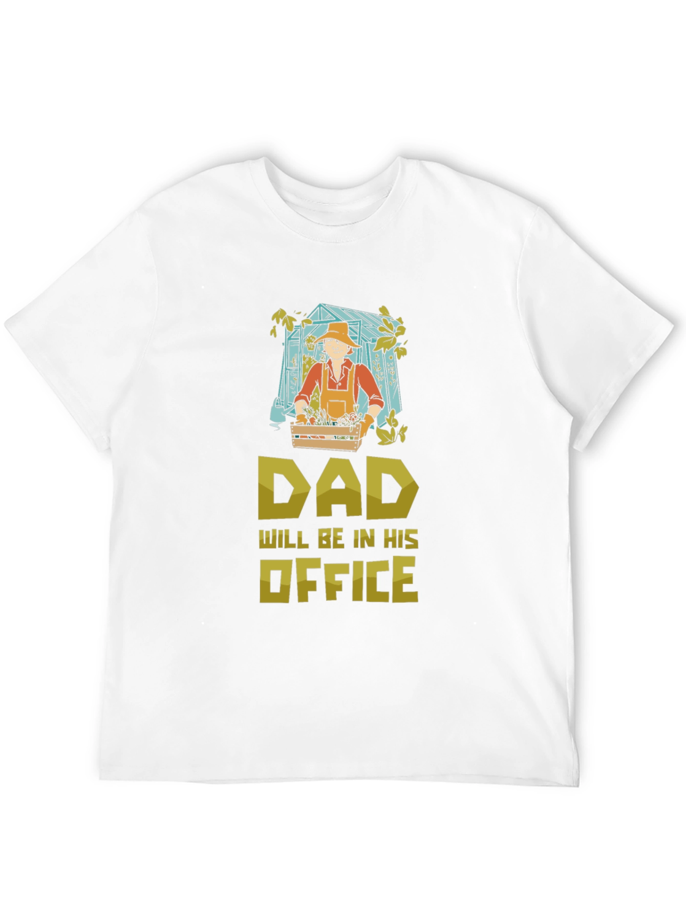 Dads Office Gardening T-Shirt