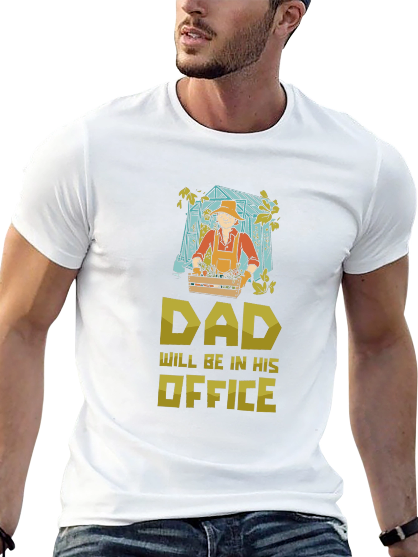 Dads Office Gardening T-Shirt