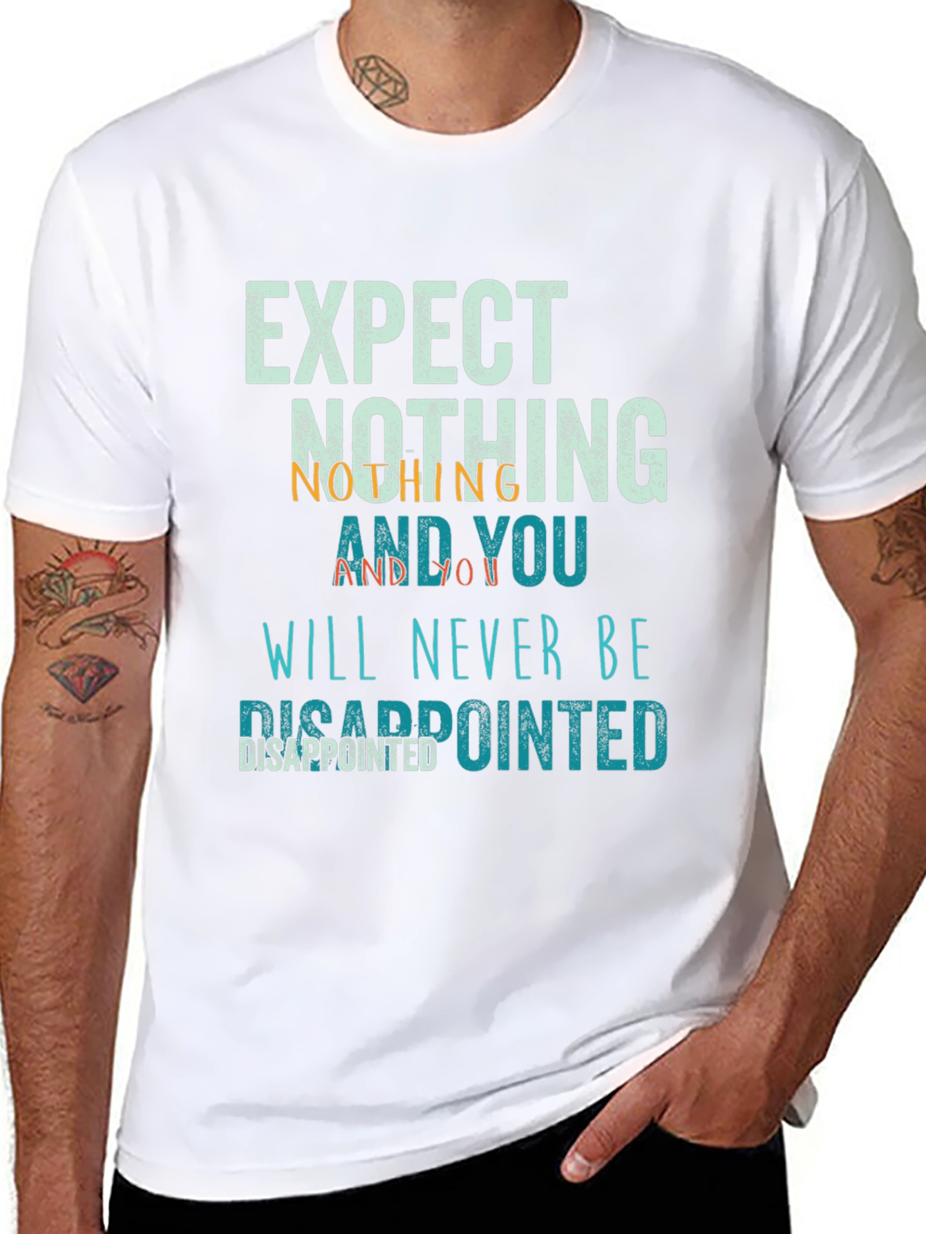 Expect Nothing Disappointed T-Shirt