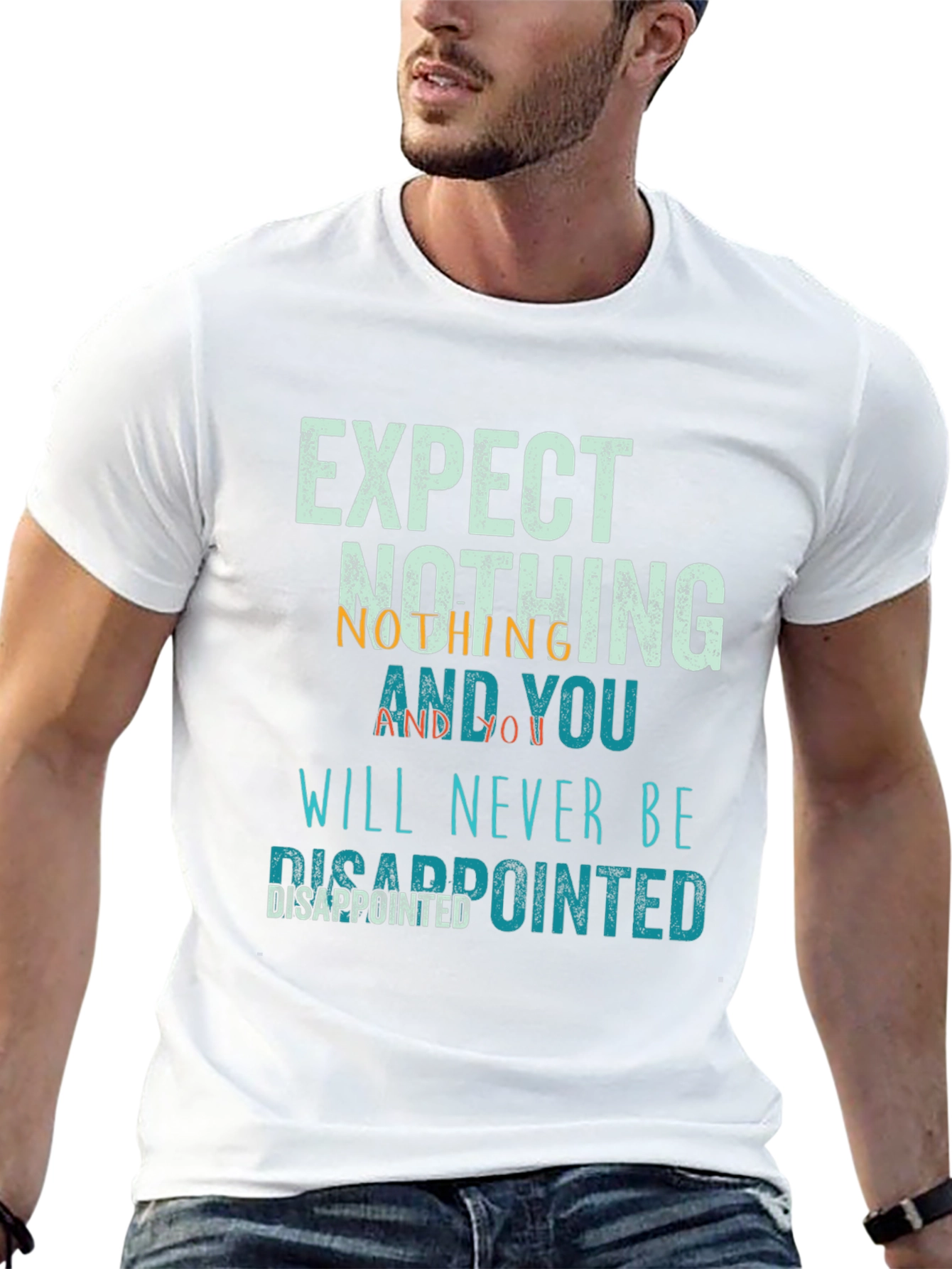 Expect Nothing Disappointed T-Shirt