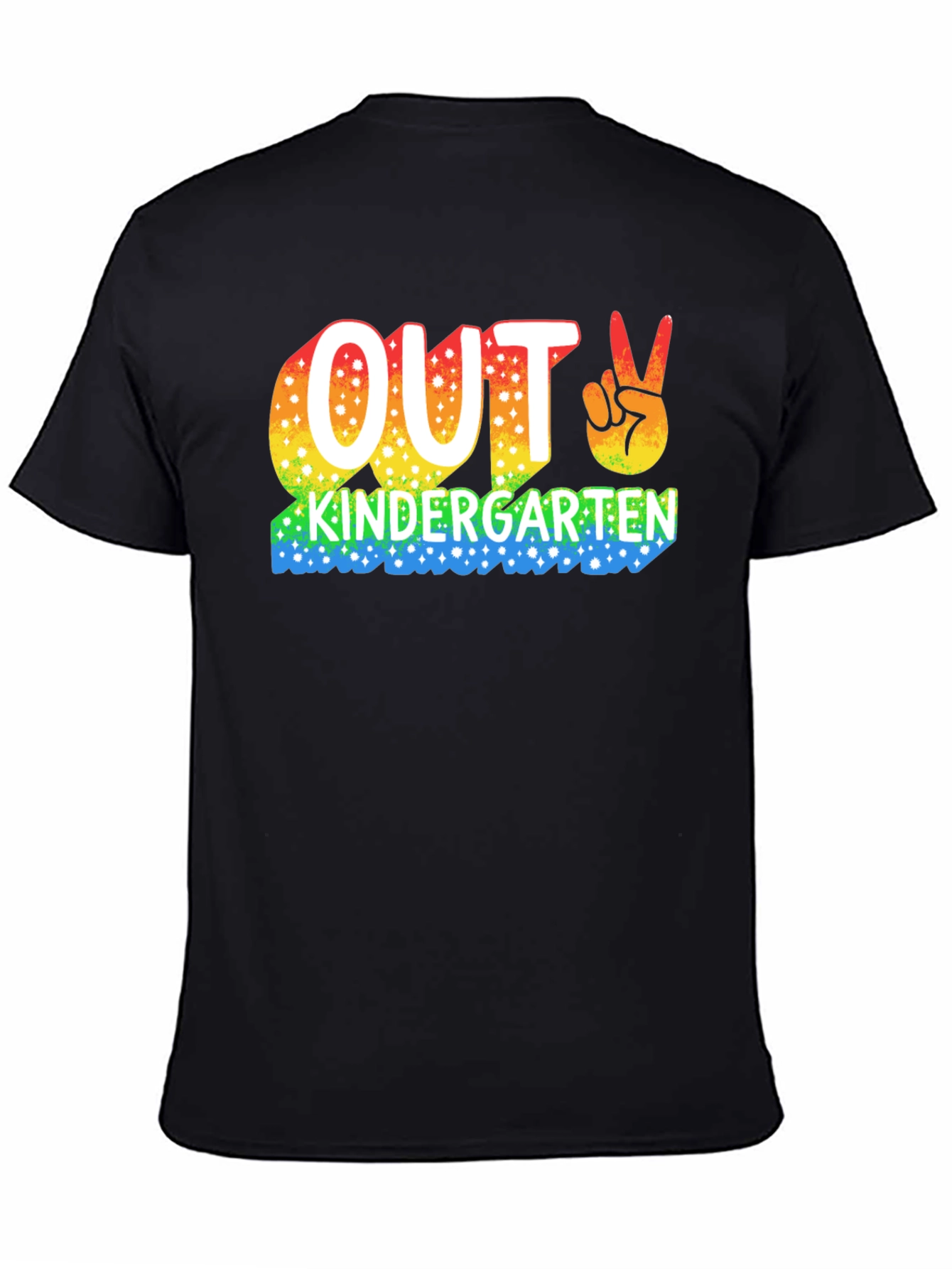 Out Kindergarten Rainbow T-Shirt