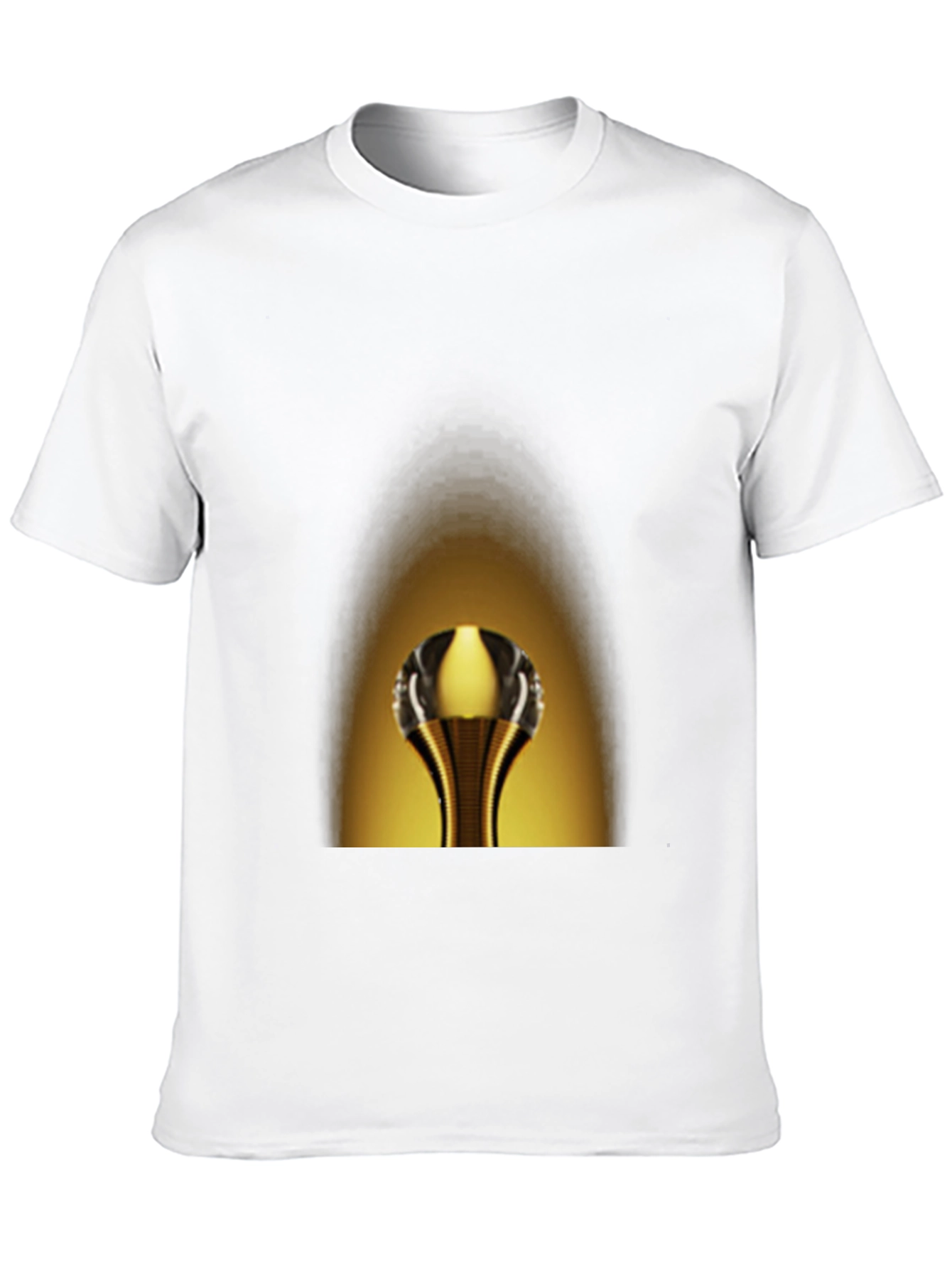 Golden Cobra Tee - Unique Graphic Print T-Shirt