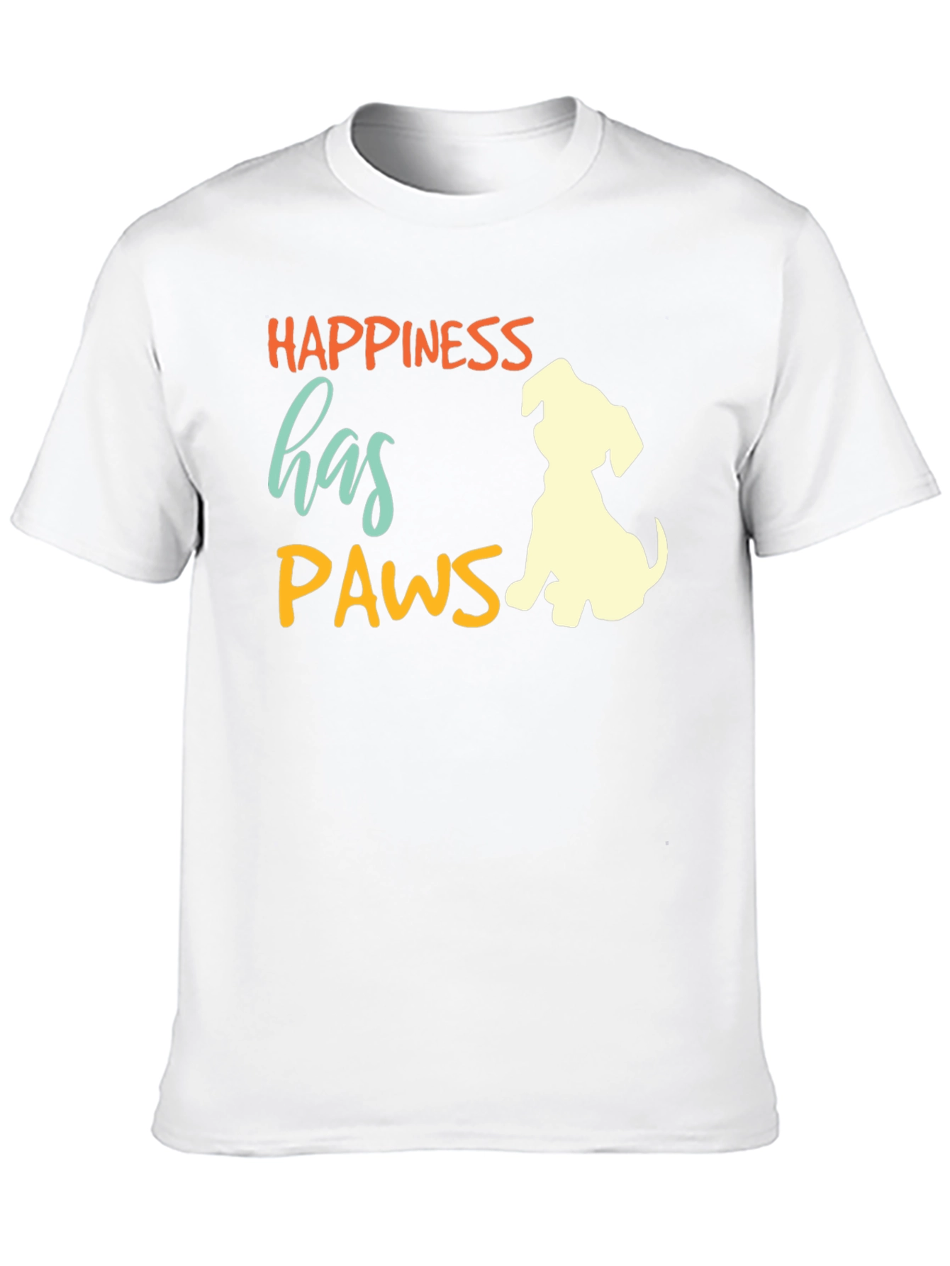 Happiness Has Paws T-Shirt
