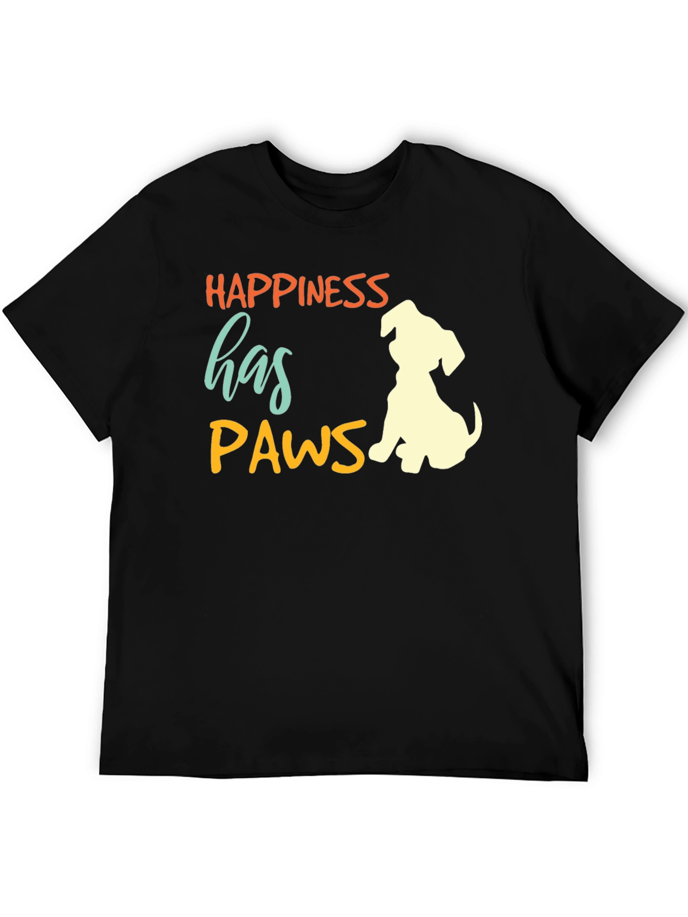 Happiness Has Paws T-Shirt