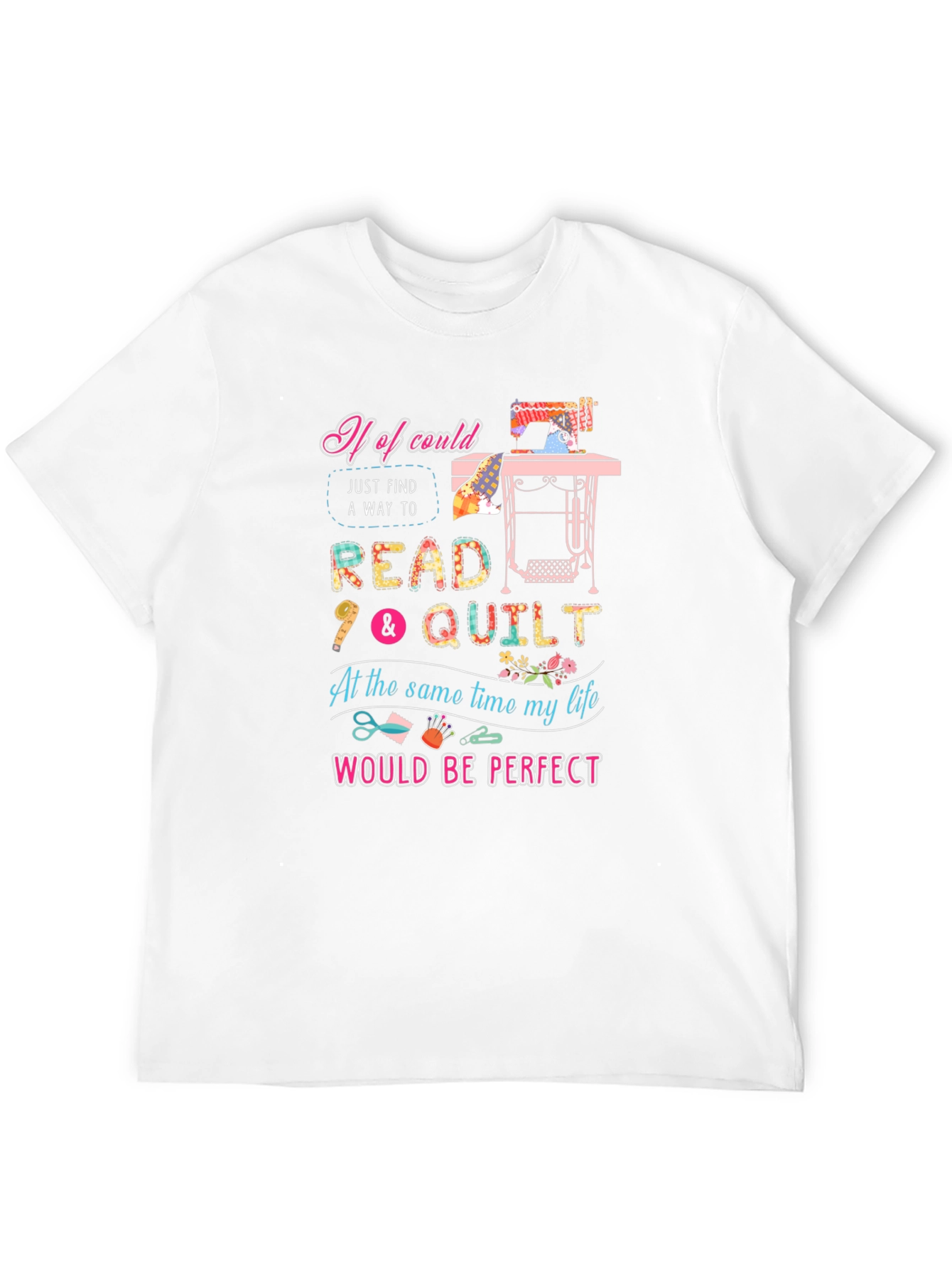 Read and Quilt T-Shirt - Perfect for Quilters