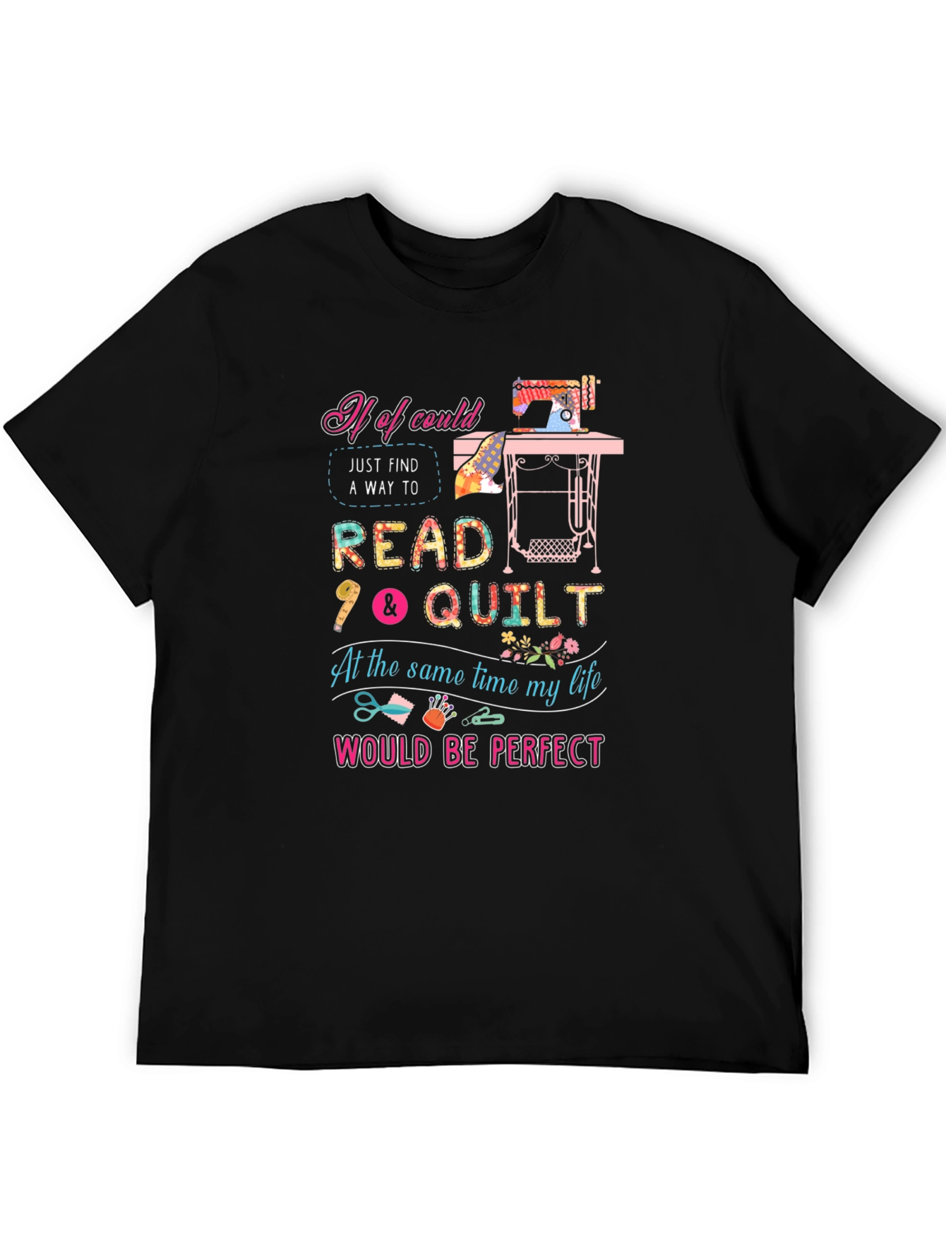 Read and Quilt T-Shirt - Perfect for Quilters