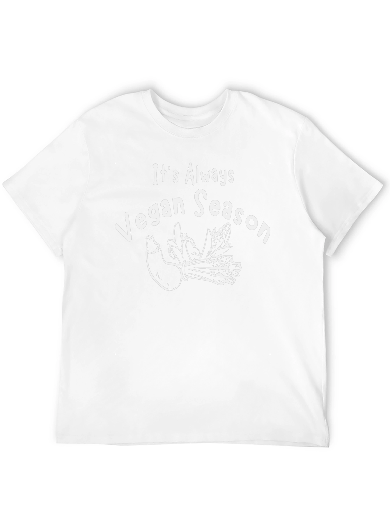 Its Always Vegan Season Black T-Shirt
