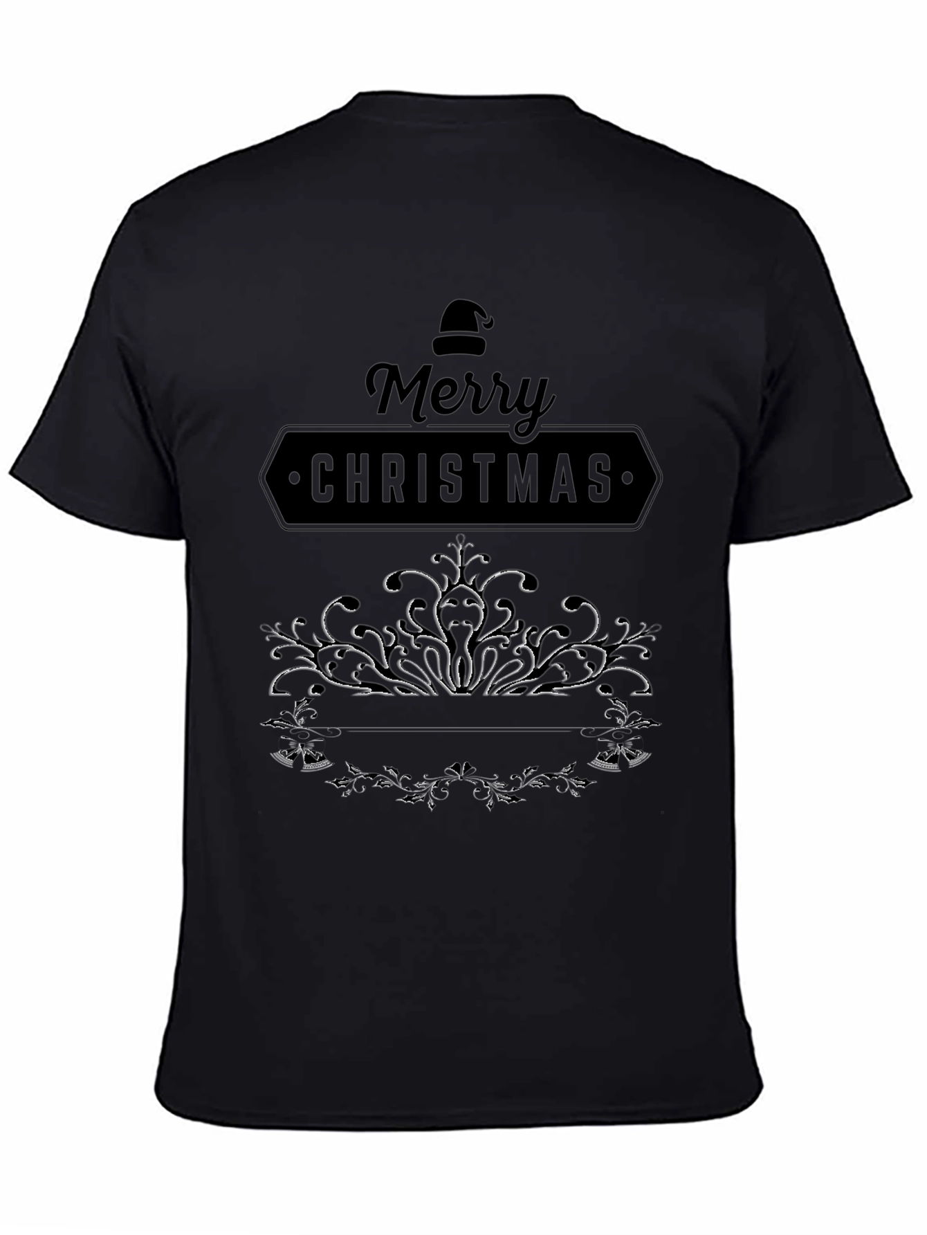 Festive Merry Christmas Graphic Tee - Holiday Style