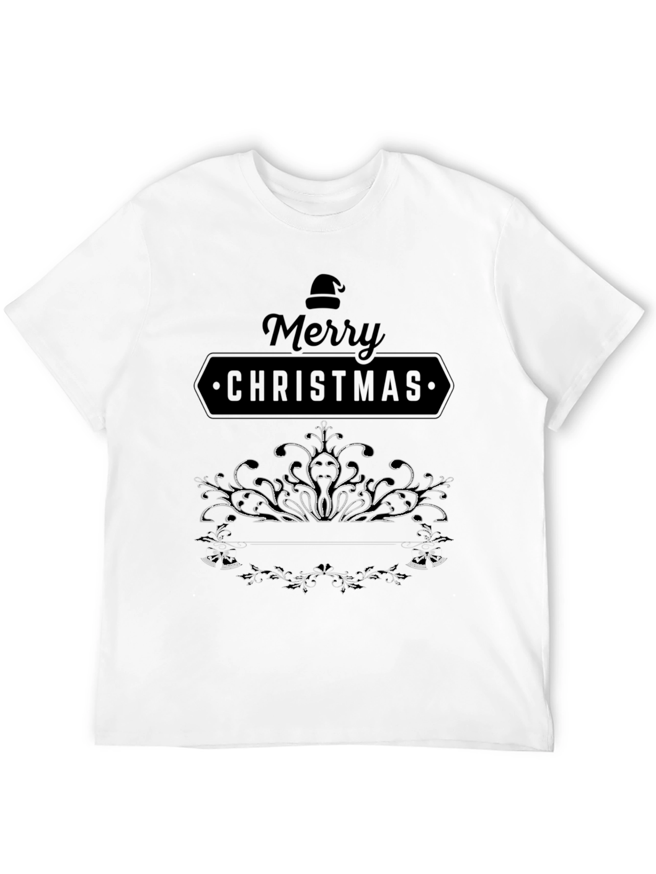 Festive Merry Christmas Graphic Tee - Holiday Style