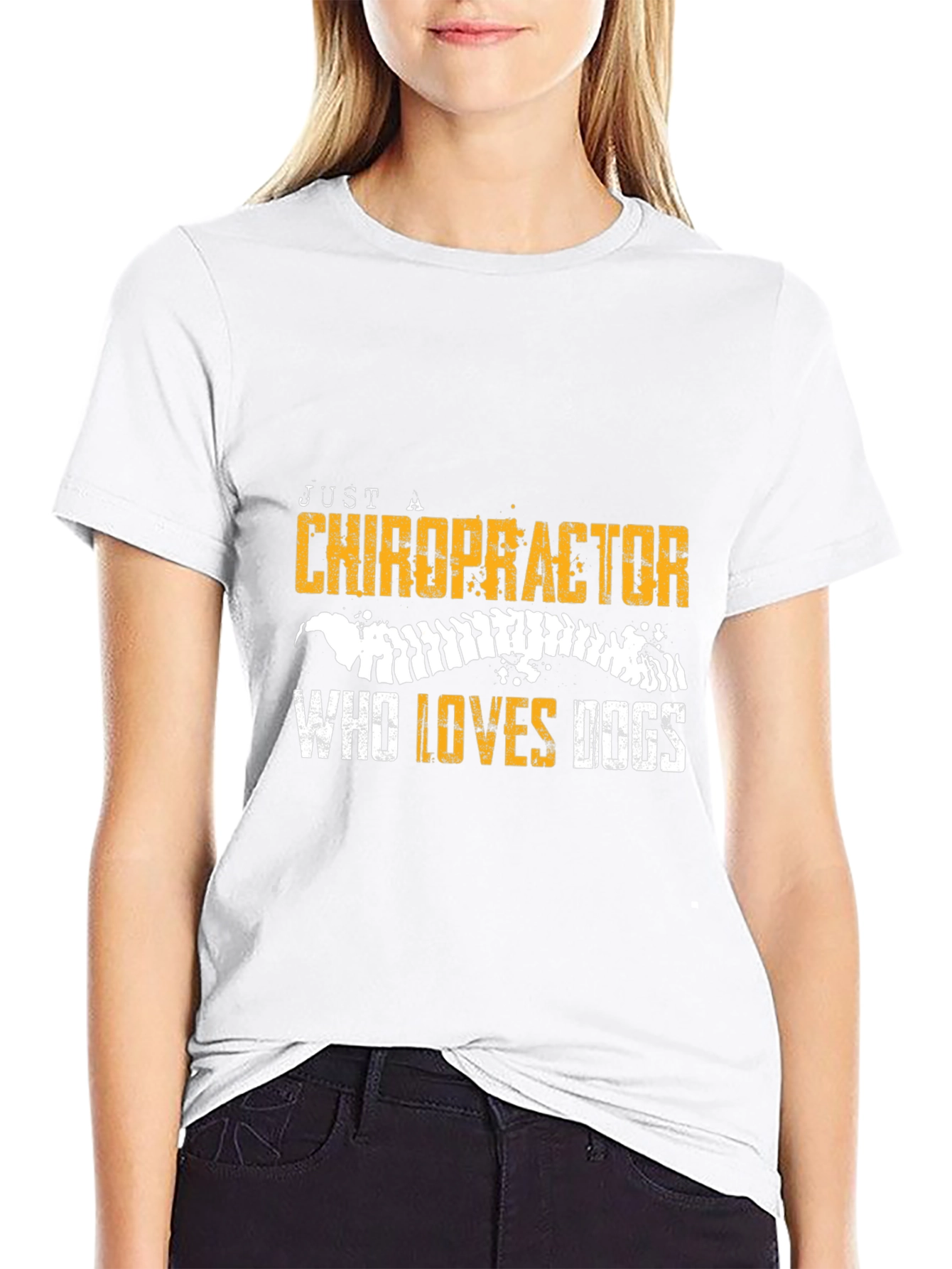 Chiropractor & Dog Lover Graphic Tee