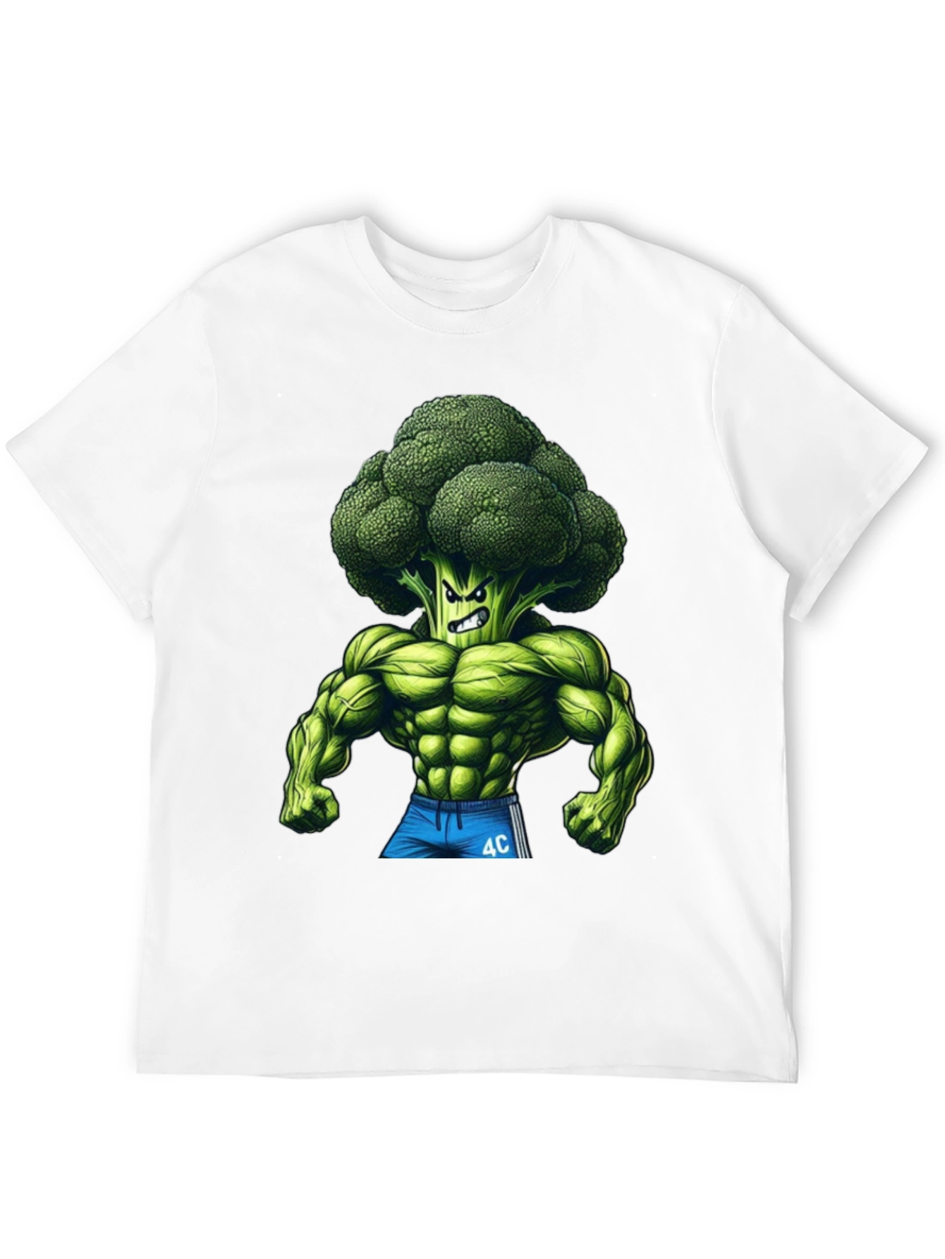Broccoli Muscle T-Shirt - Black