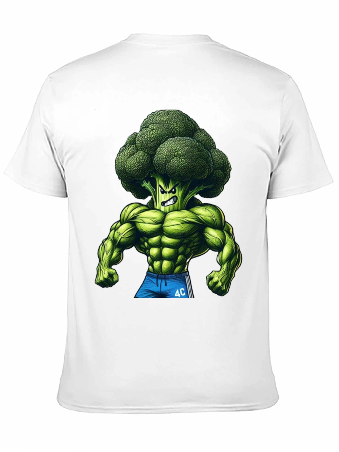 Broccoli Muscle T-Shirt - Black
