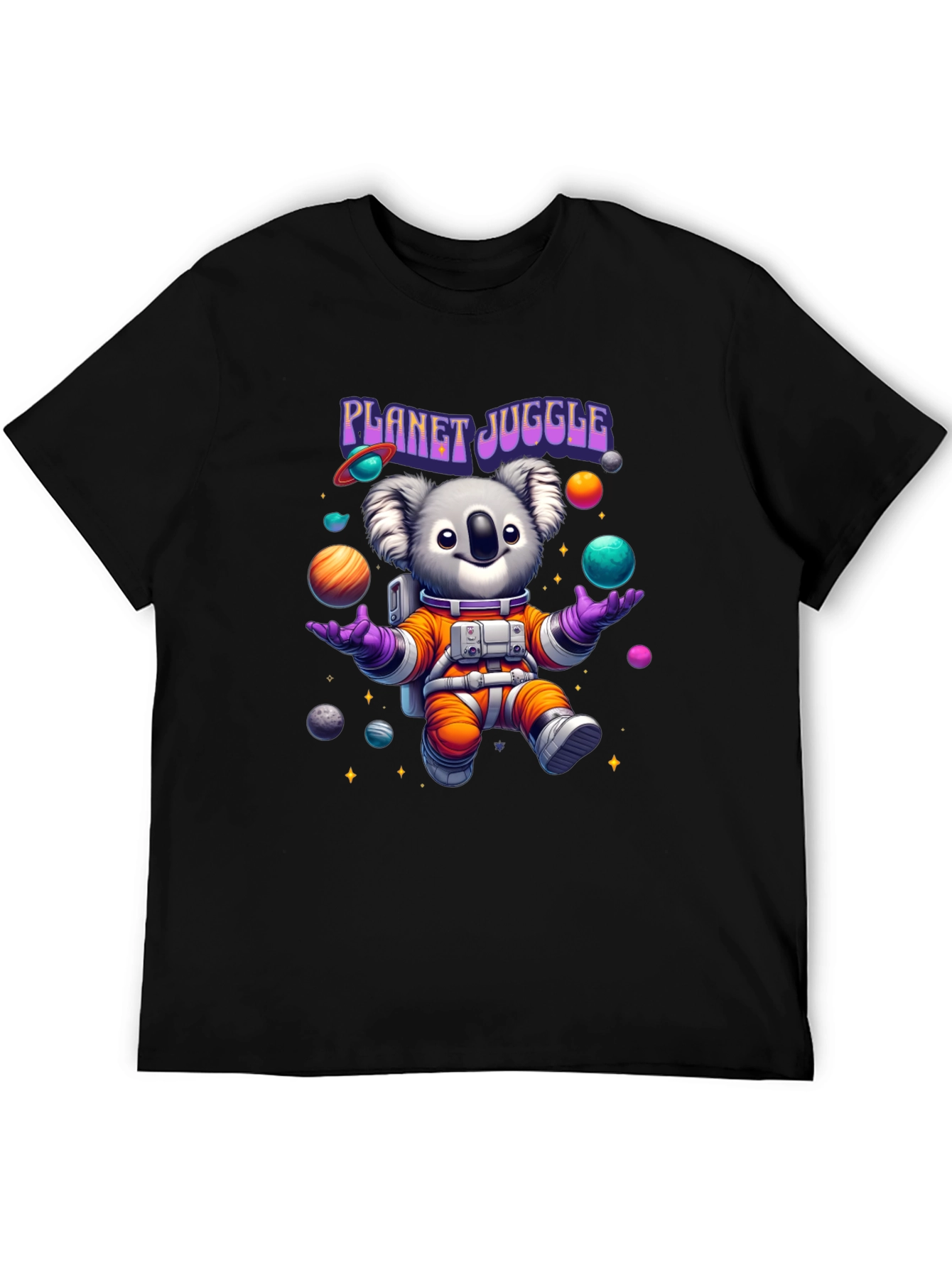 Planet Juggle Koala Astronaut T-Shirt