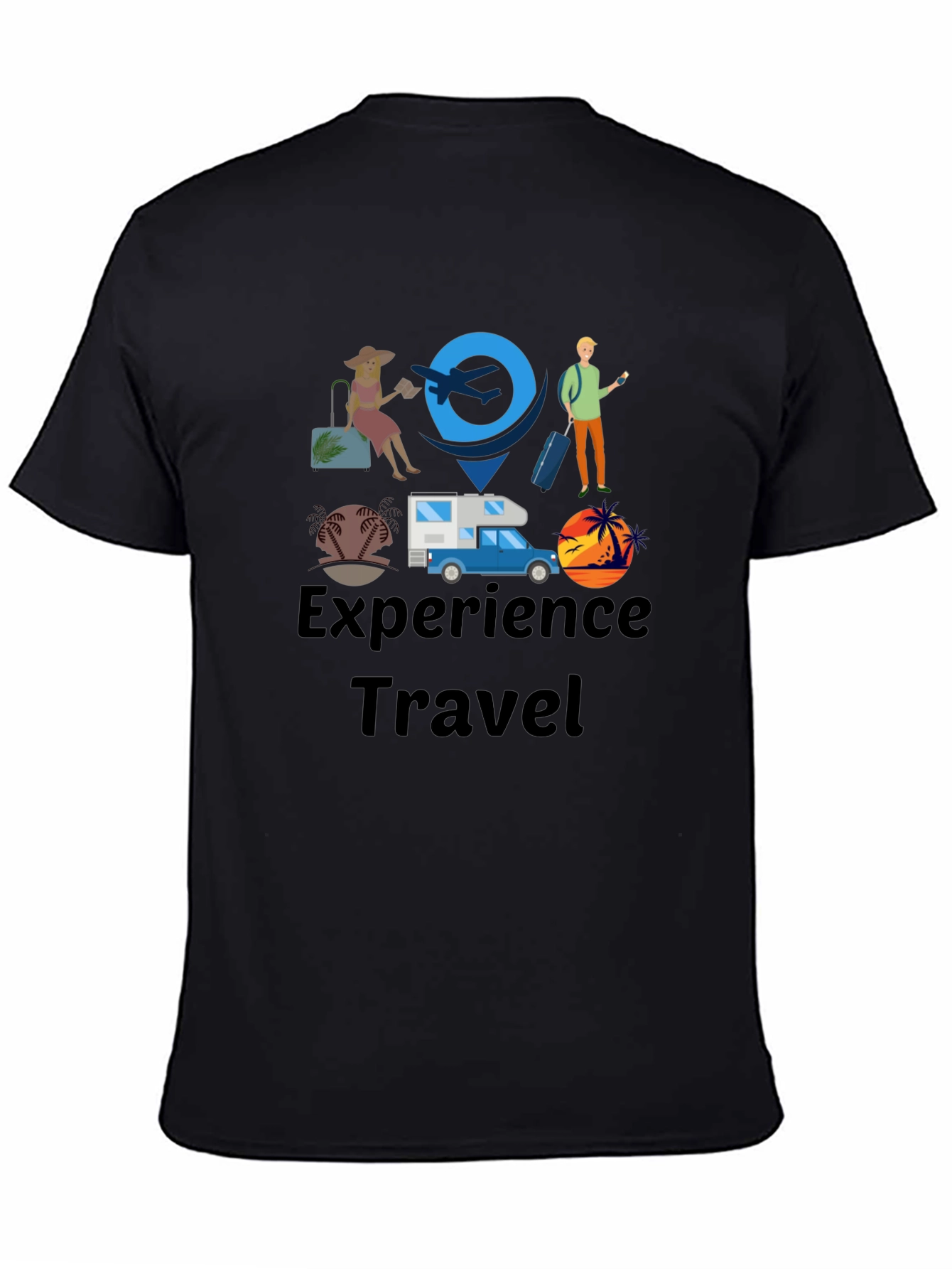 Experience Travel Graphic T-Shirt
