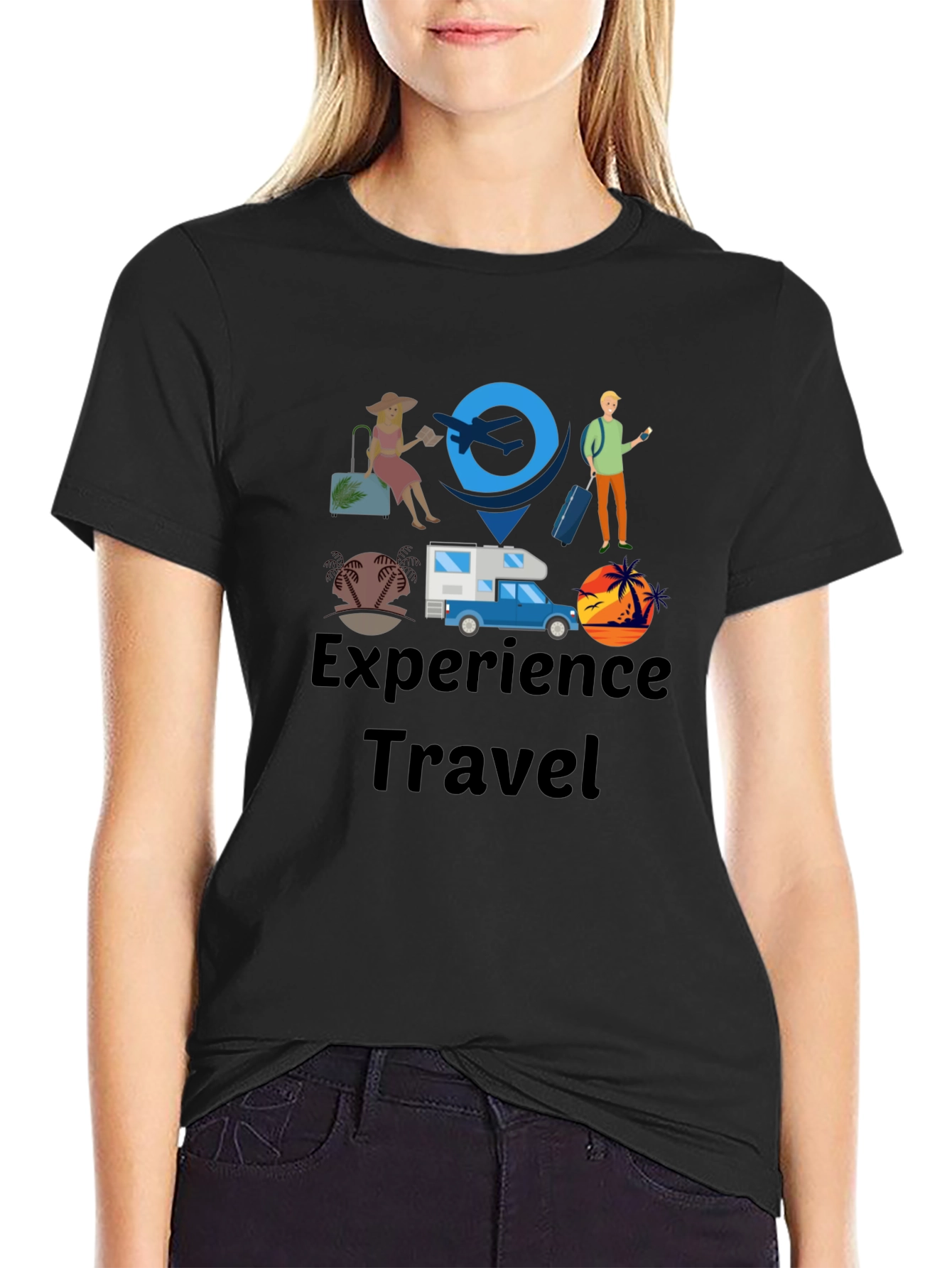 Experience Travel Graphic T-Shirt