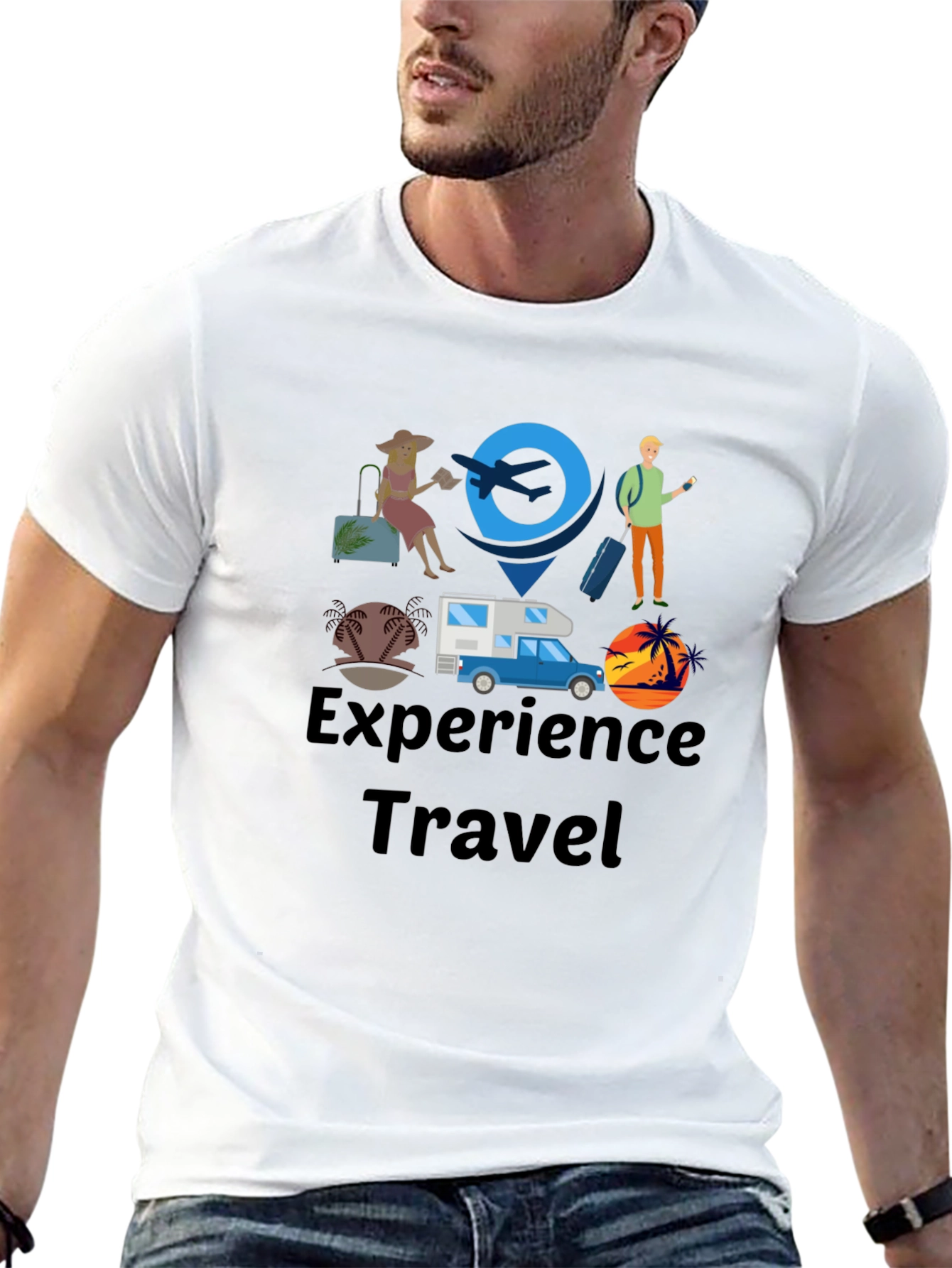 Experience Travel Graphic T-Shirt