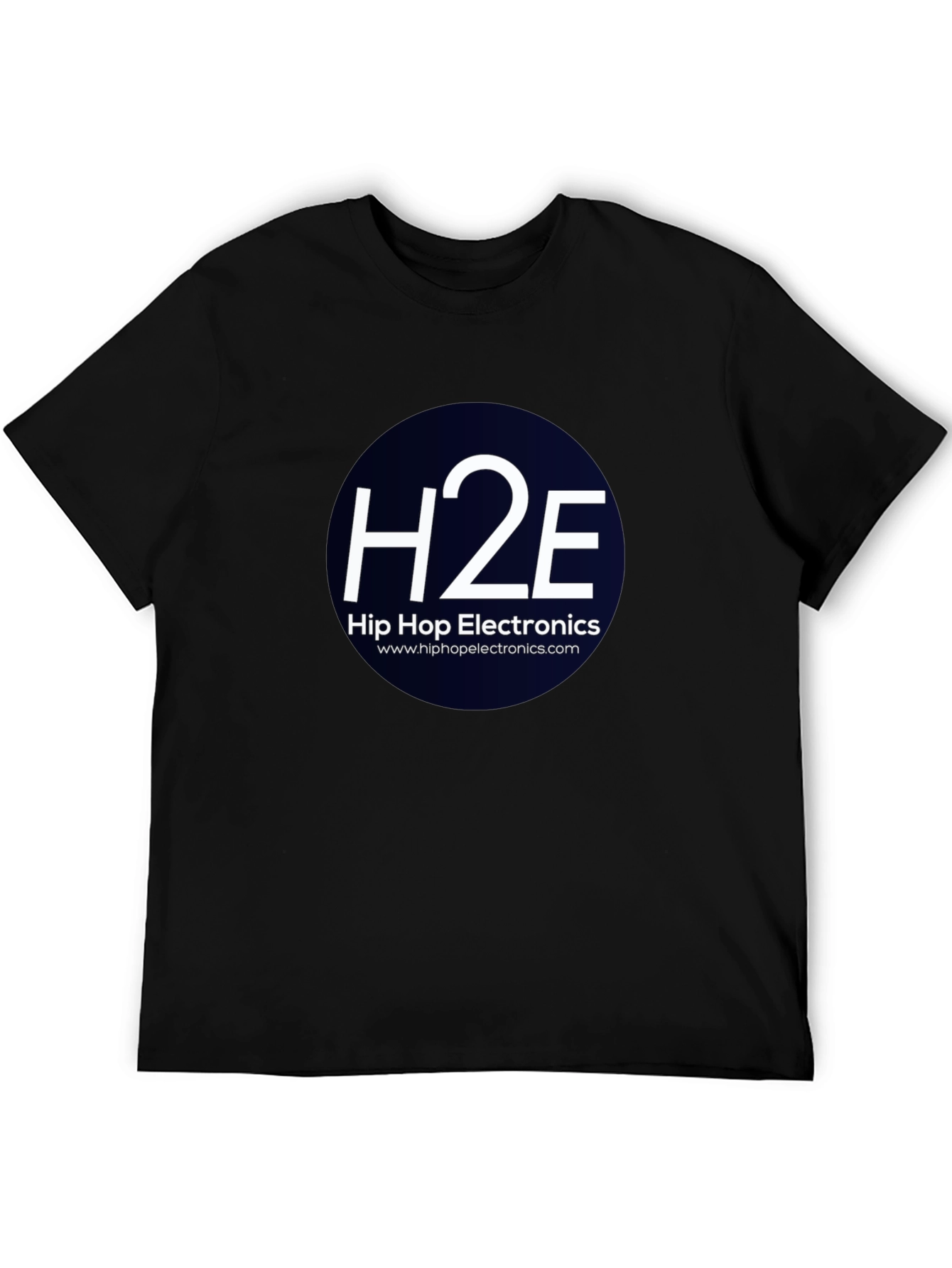 H2E Hip Hop Electronics Black T-Shirt