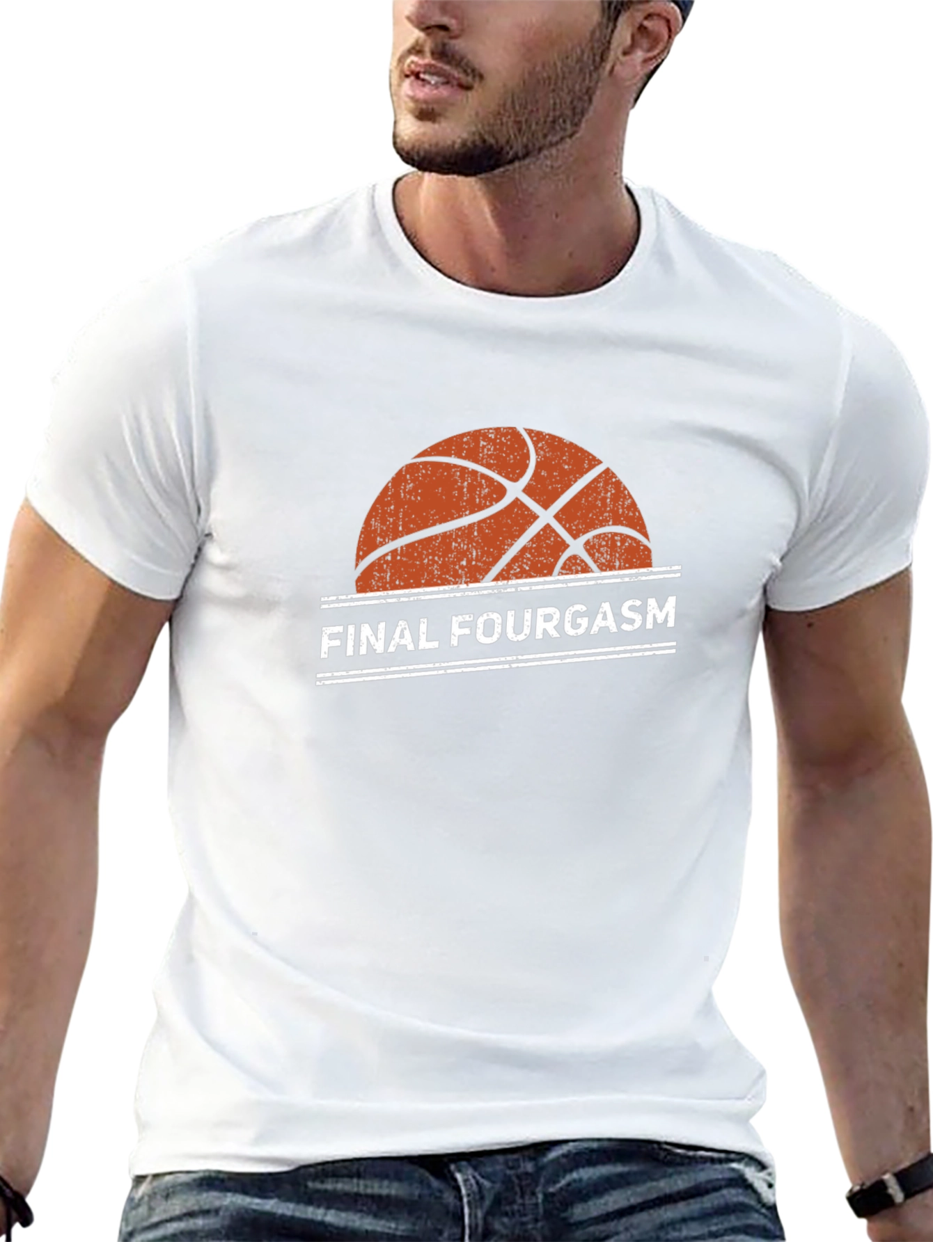 Final Fourgasm Basketball T-Shirt