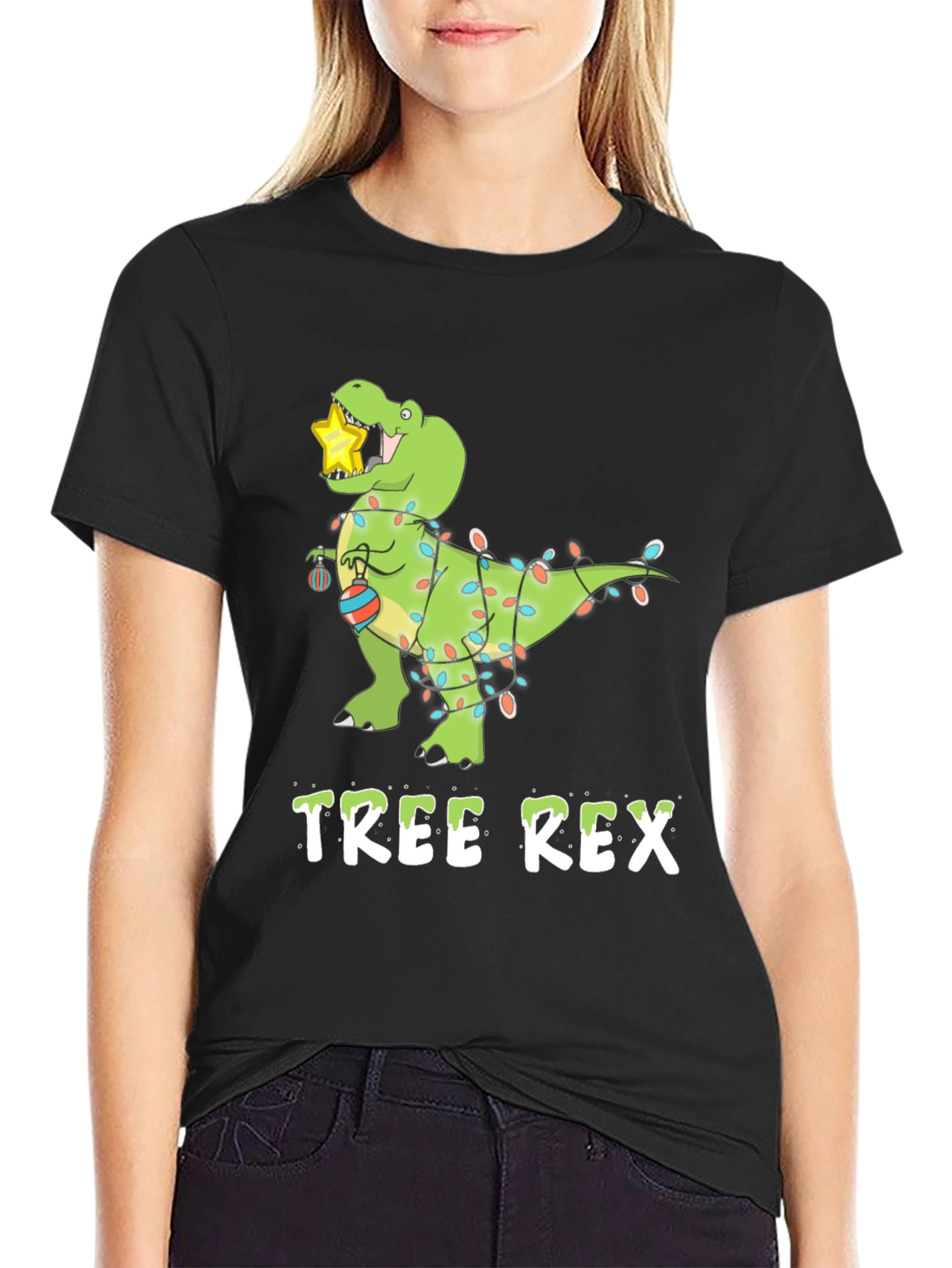 Tree Rex Christmas T-Shirt