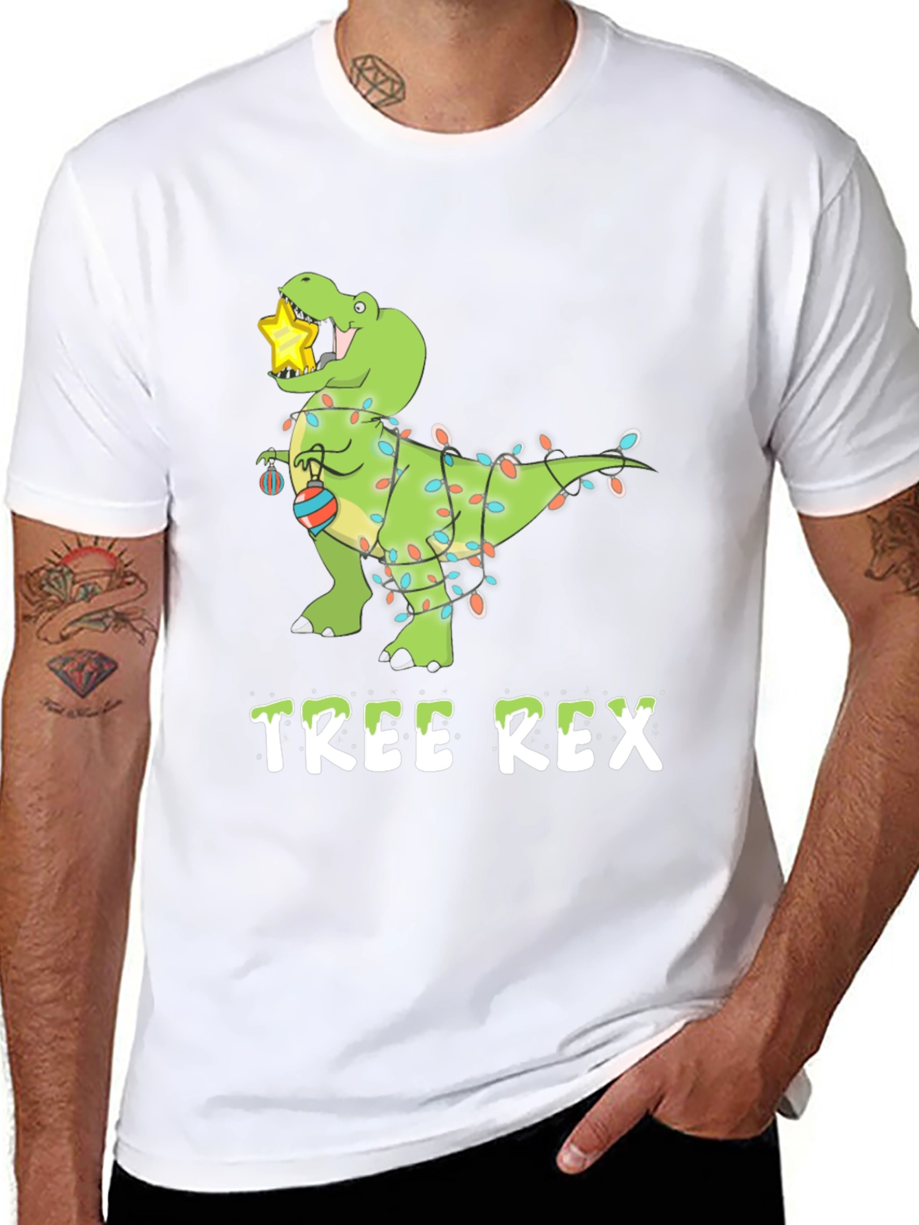 Tree Rex Christmas T-Shirt