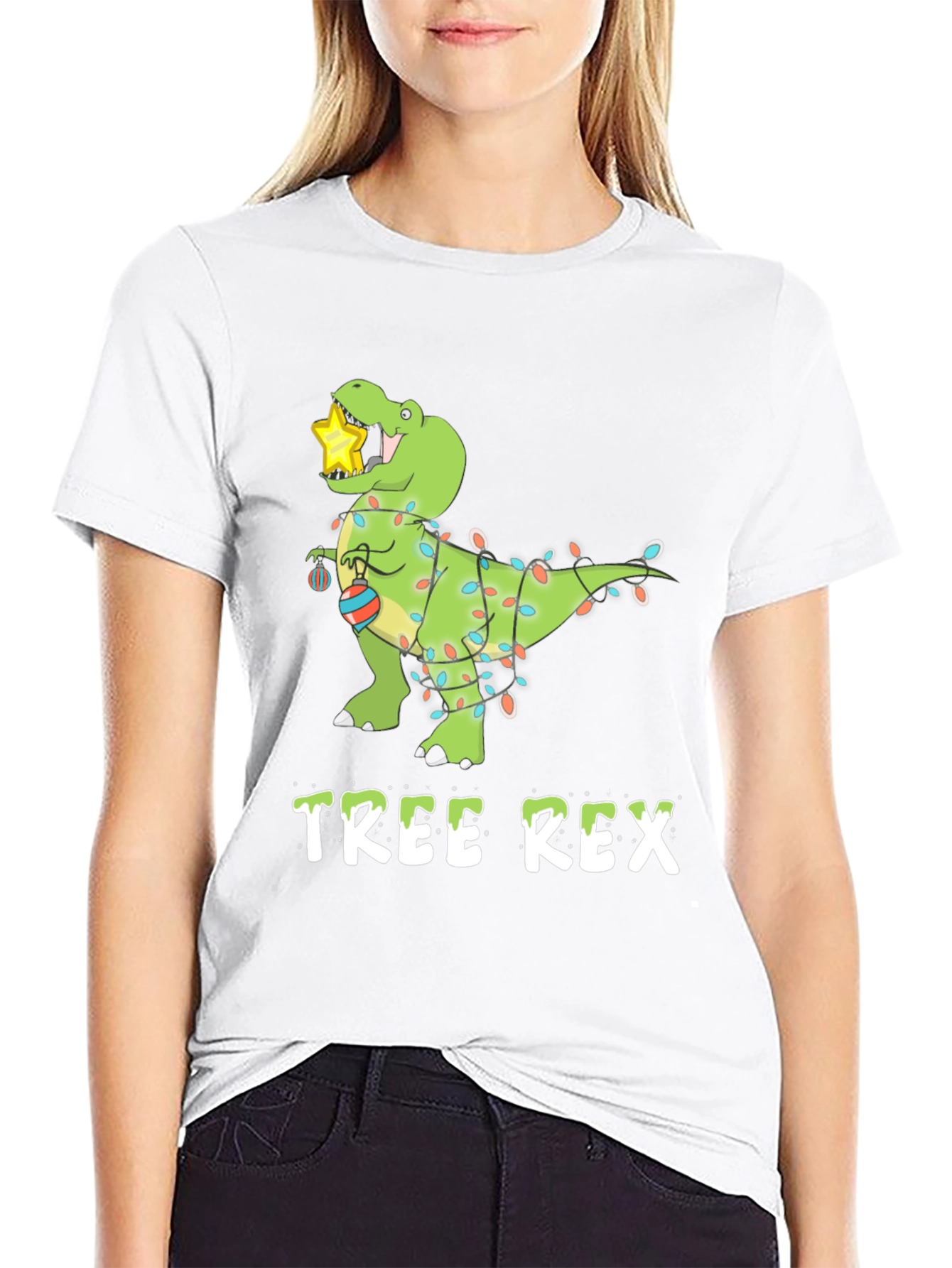 Tree Rex Christmas T-Shirt