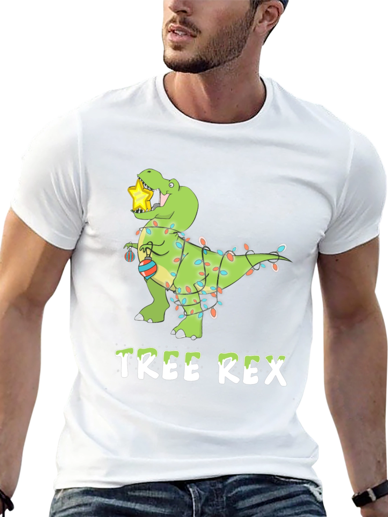 Tree Rex Christmas T-Shirt