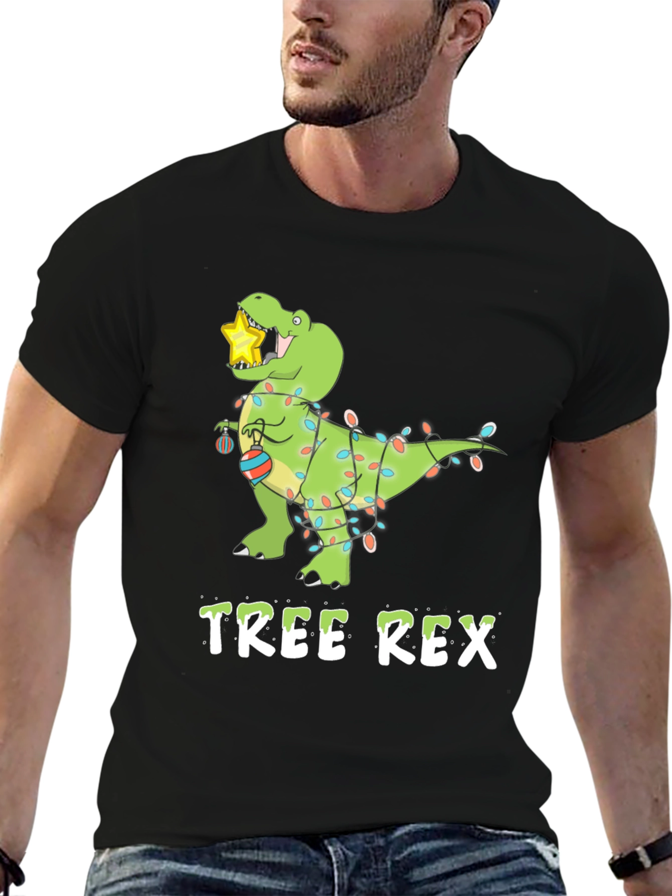 Tree Rex Christmas T-Shirt