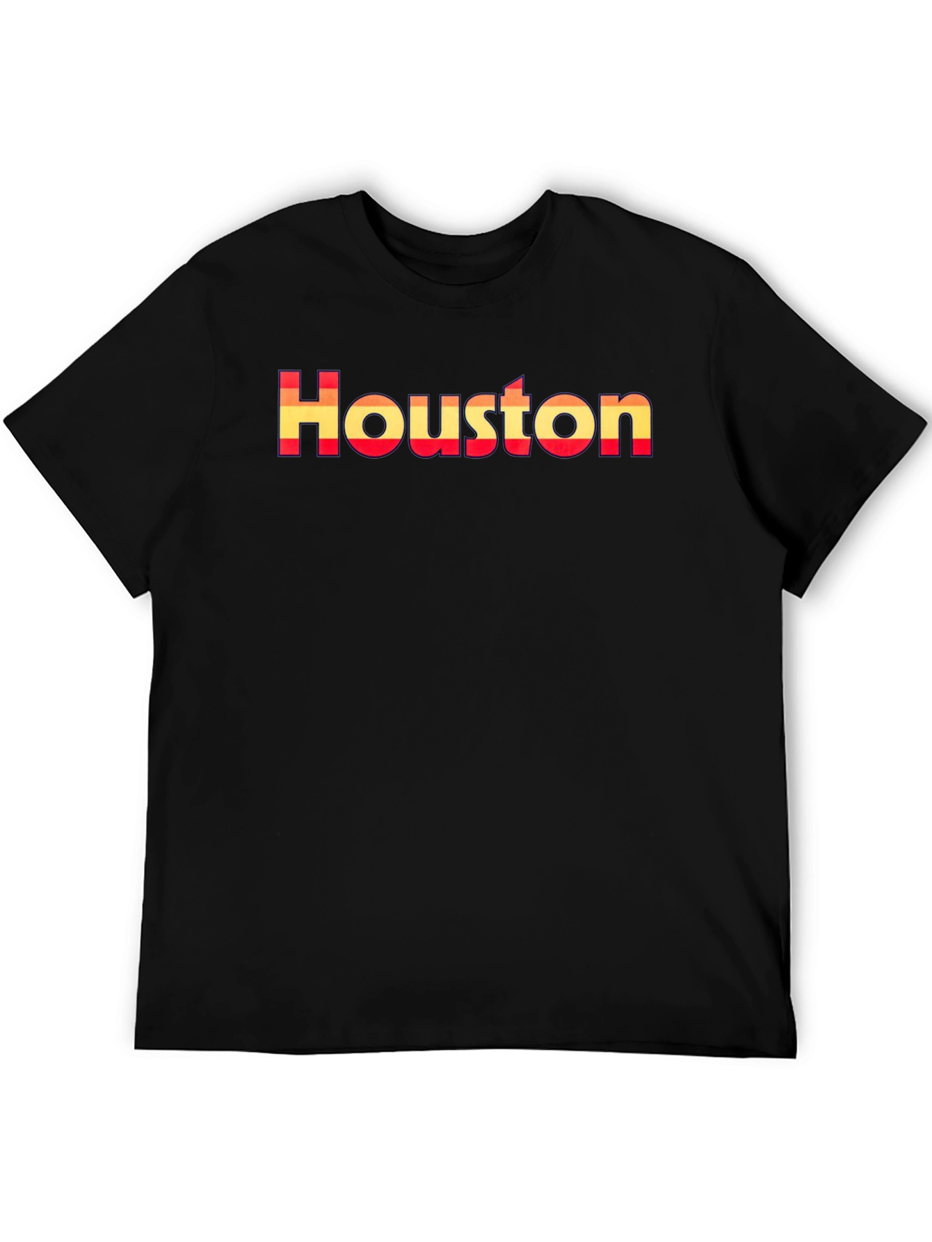 Houston Retro Graphic Tee - Stylish City Pride
