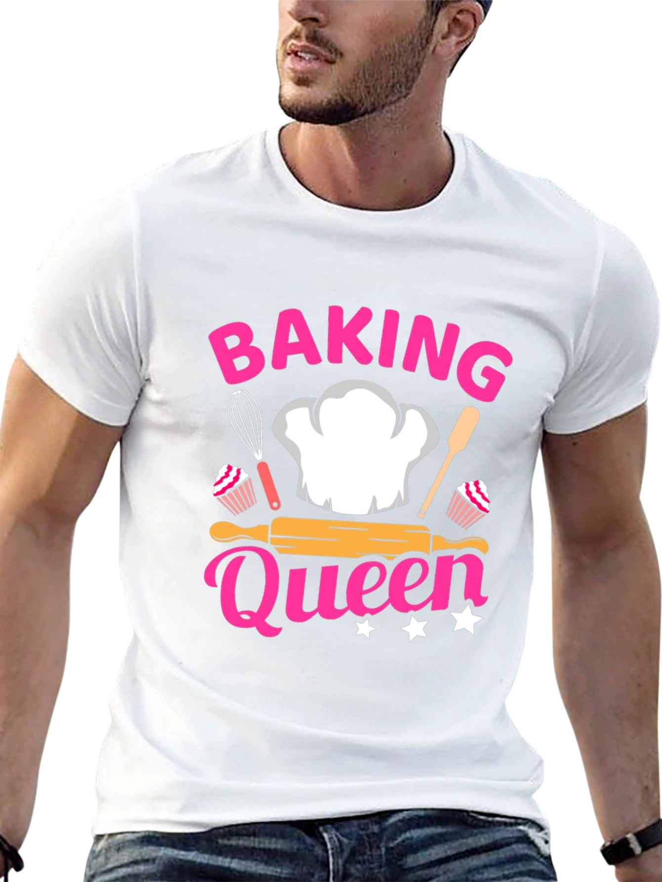 Baking Queen Black T-Shirt
