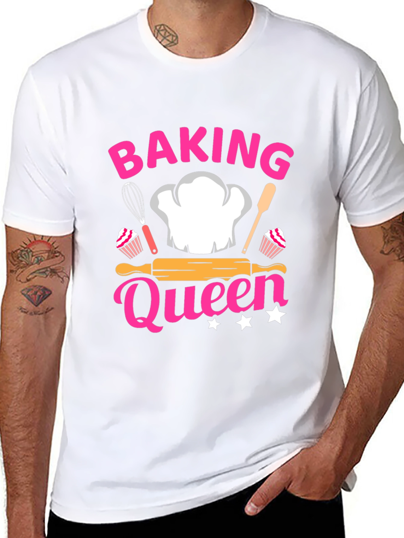 Baking Queen Black T-Shirt