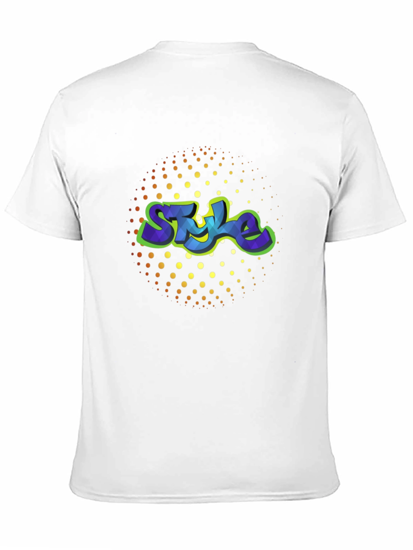 Stylish Mens Black Graphic Tee