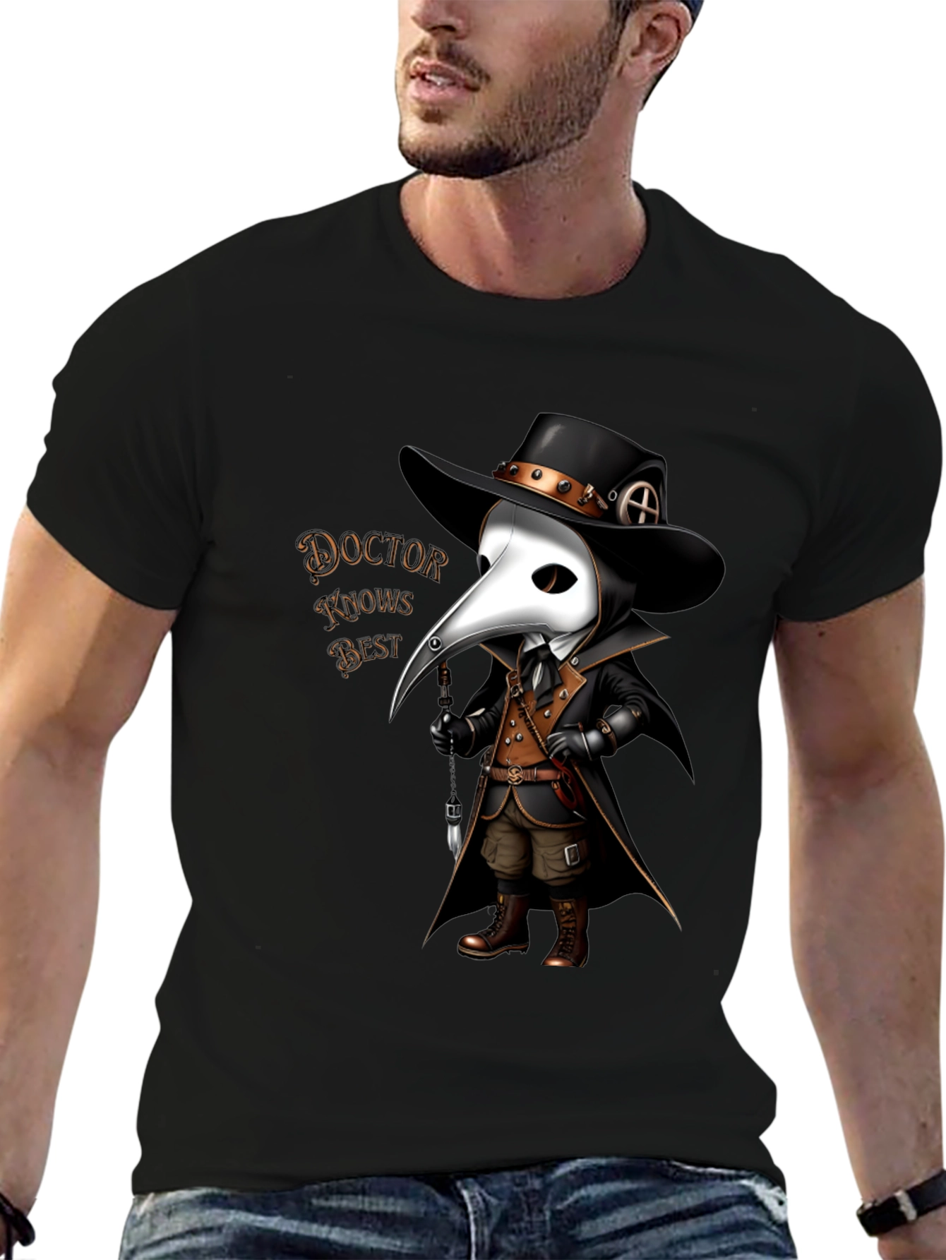 Doctor Knows Best Plague Doctor T-Shirt