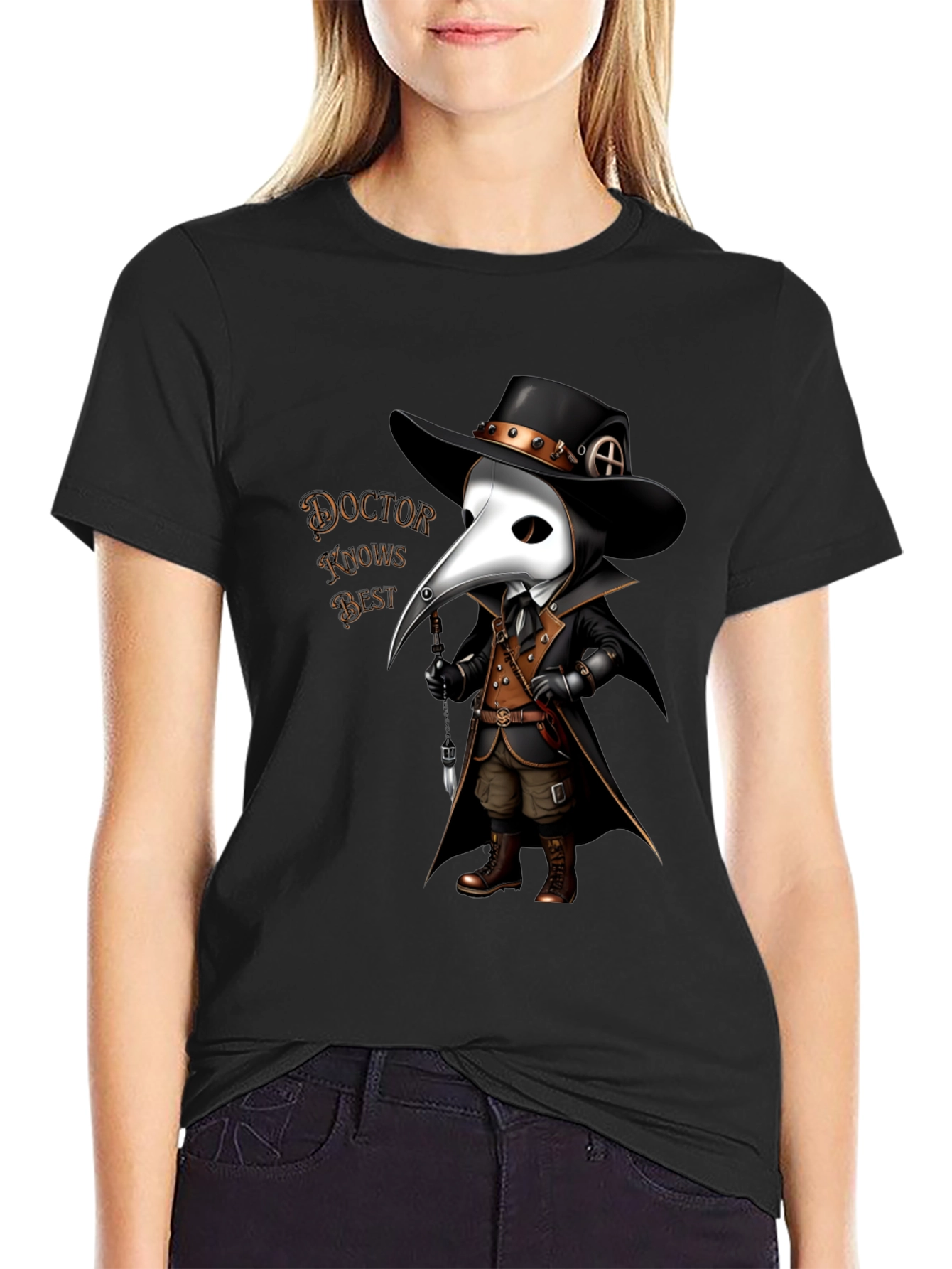 Doctor Knows Best Plague Doctor T-Shirt